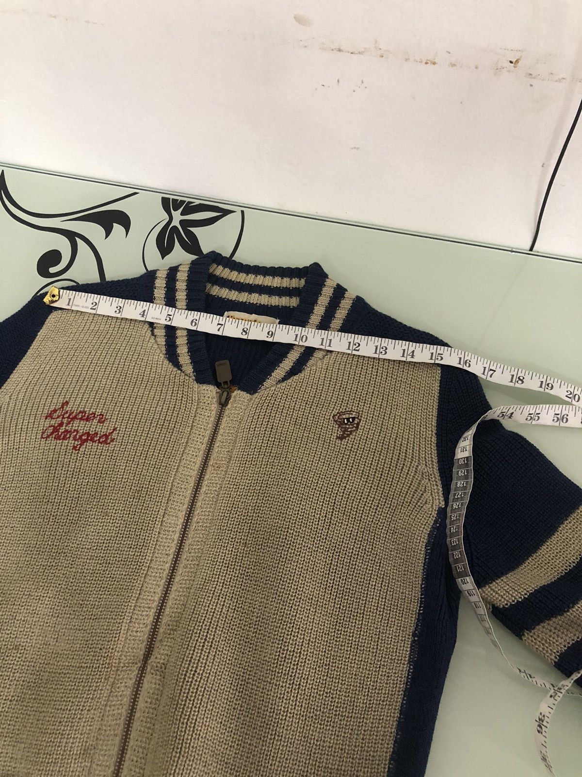 Hysteric Glamour Vintage Hysteric Glamour Embroidery Knit Varsity Jacket Size M / US 6-8 / IT 42-44 - 24 Thumbnail
