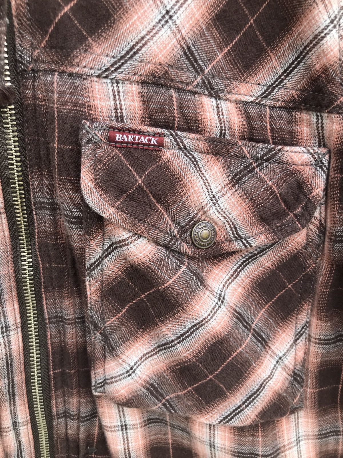 Flannel × Japanese Brand Japanese Brand Bartack Flannel Jacket Size US S / EU 44-46 / 1 - 4 Thumbnail