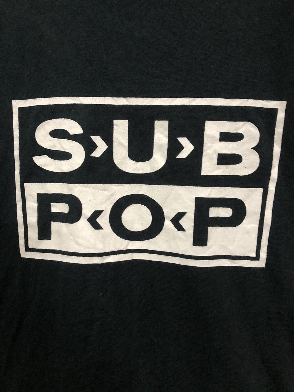 Nirvana Vintage 90s Kurt Cobain SUB POP Tshirt Usa Made Size US M / EU 48-50 / 2 - 3 Thumbnail