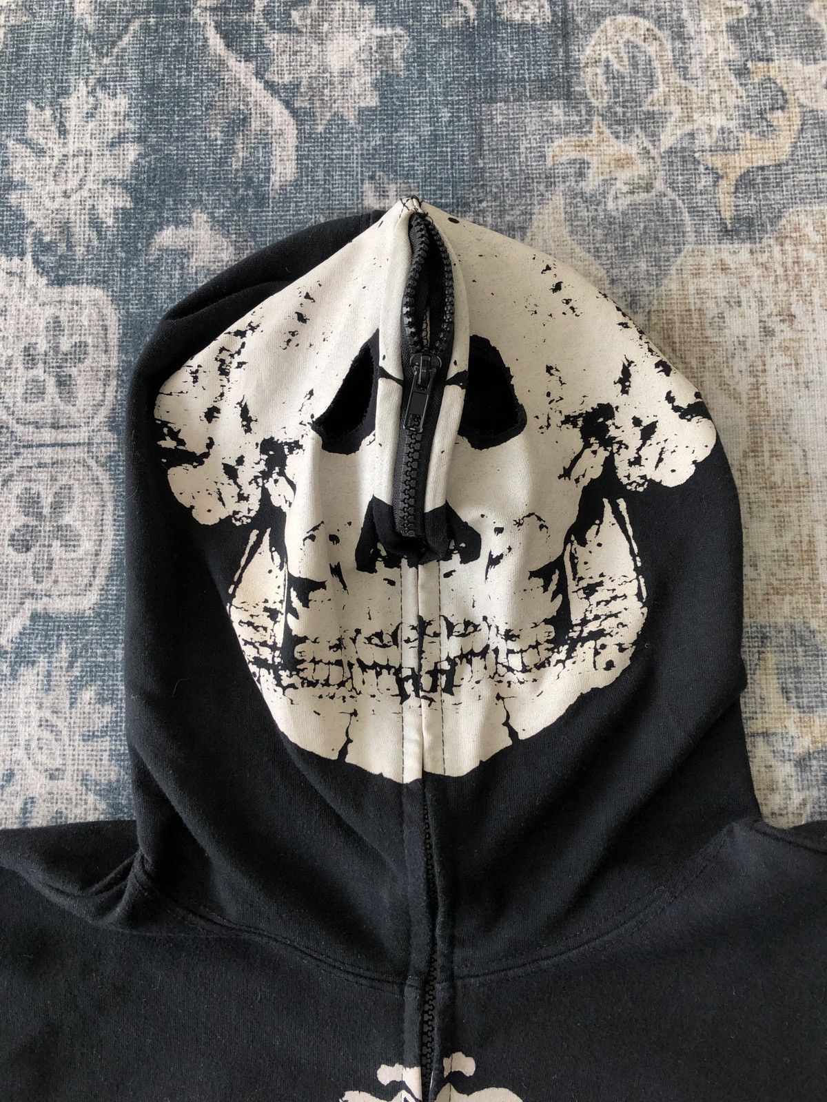 Band Tees XX Rude Skulls Punk Rock Hoodies / Bjork Greenday Size US L / EU 52-54 / 3 - 6 Thumbnail