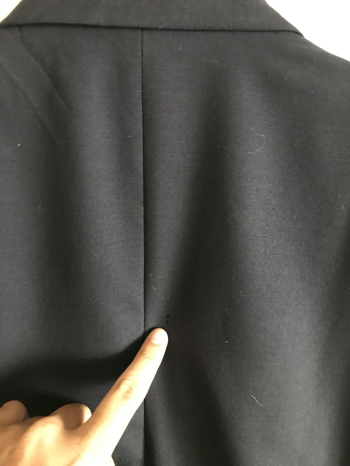Burberry Vintage Burberry’s Blazer Front Embroidered Logo Size 40S - 4 Thumbnail