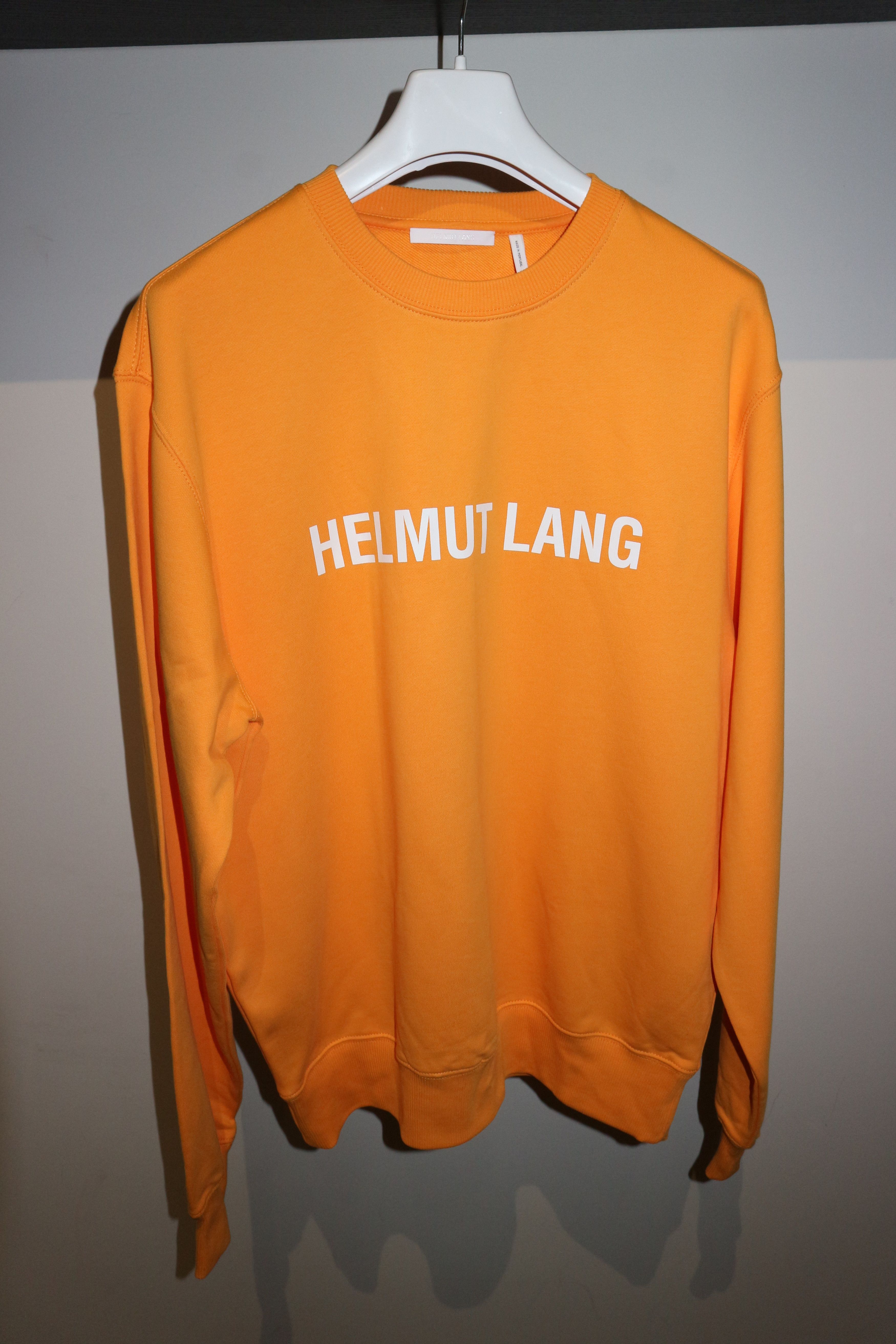 Helmut Lang logo print sweatshirt Size US S / EU 44-46 / 1 - 1 Thumbnail