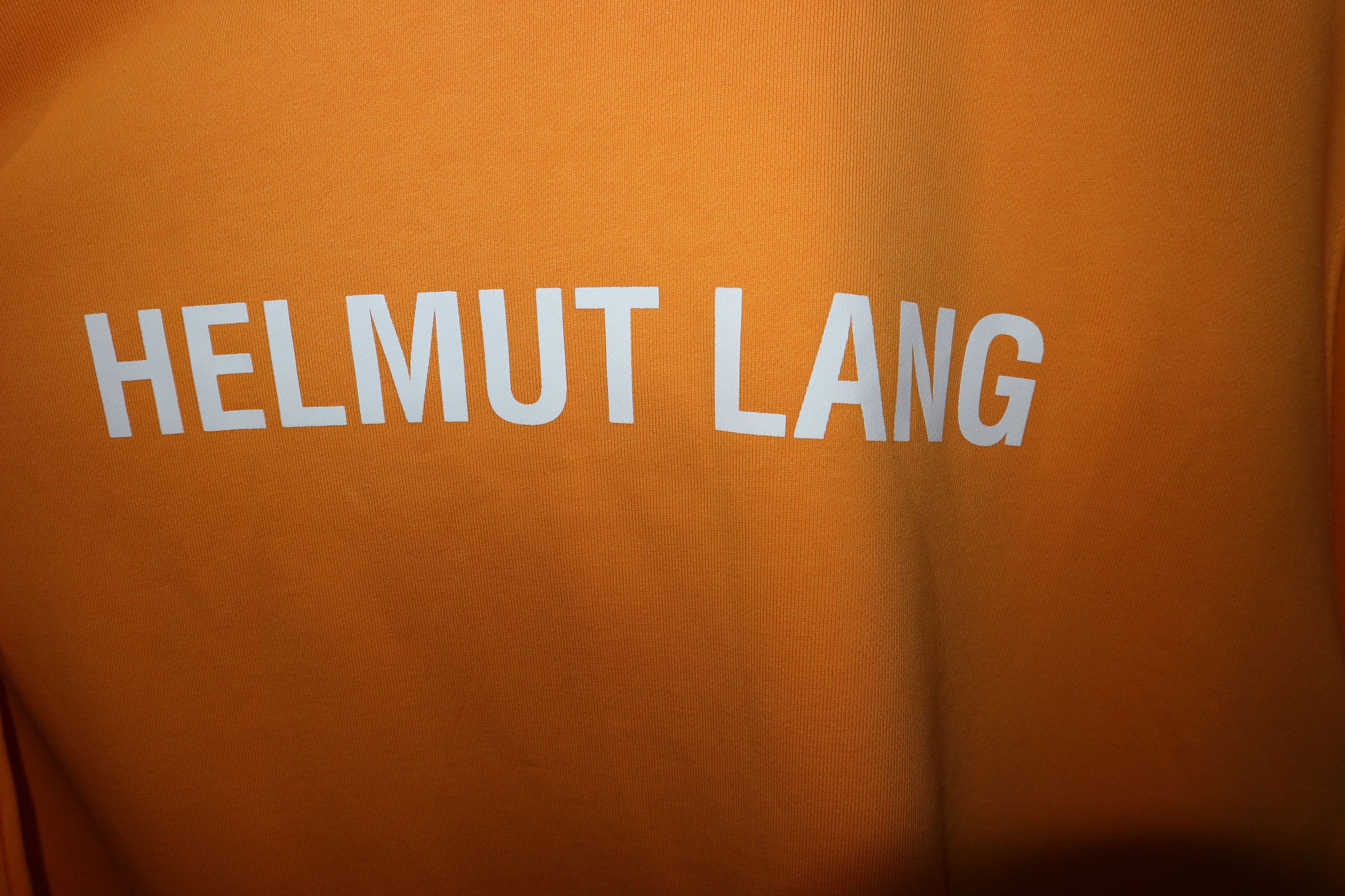 Helmut Lang logo print sweatshirt Size US S / EU 44-46 / 1 - 9 Thumbnail