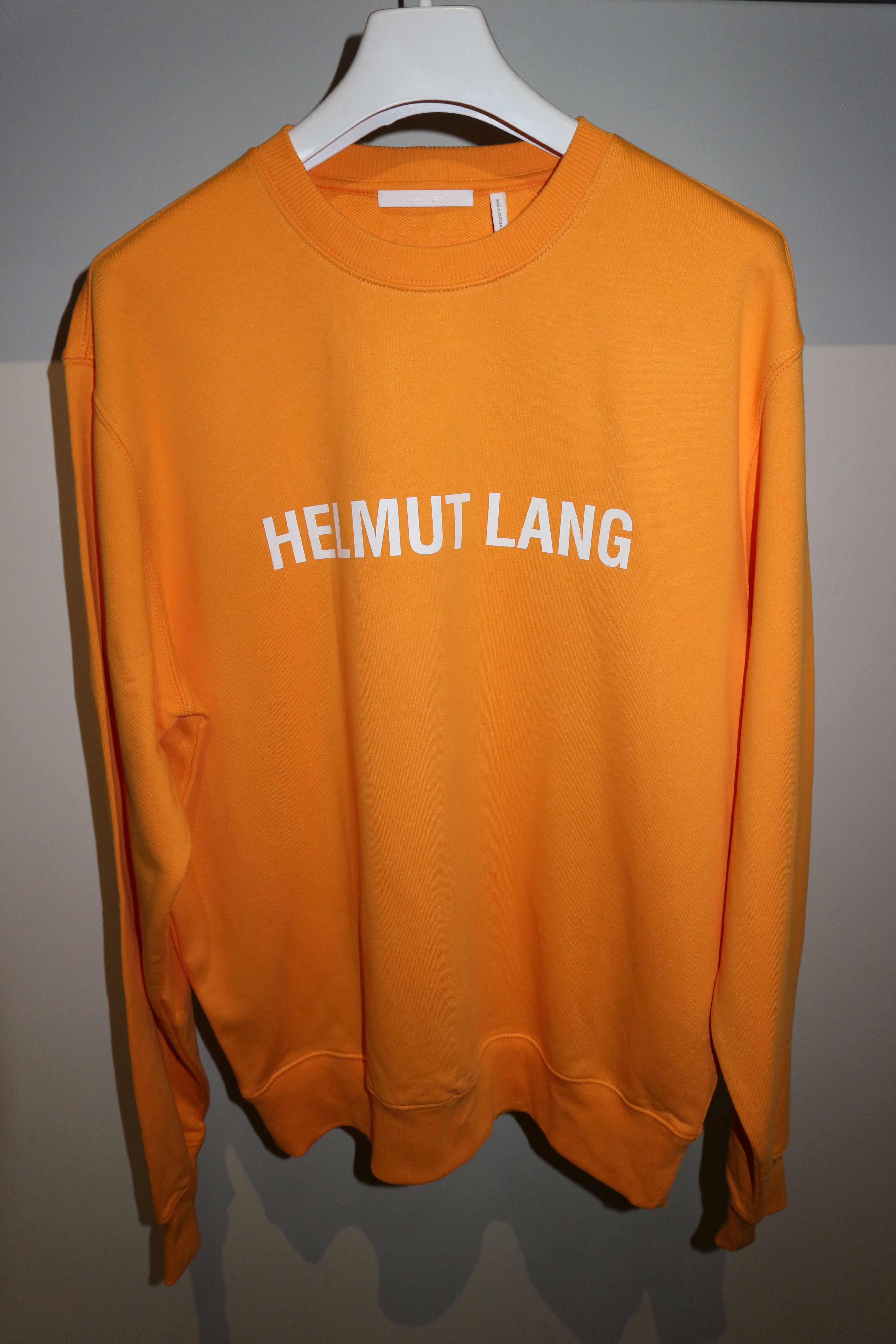 Helmut Lang logo print sweatshirt Size US S / EU 44-46 / 1 - 5 Thumbnail