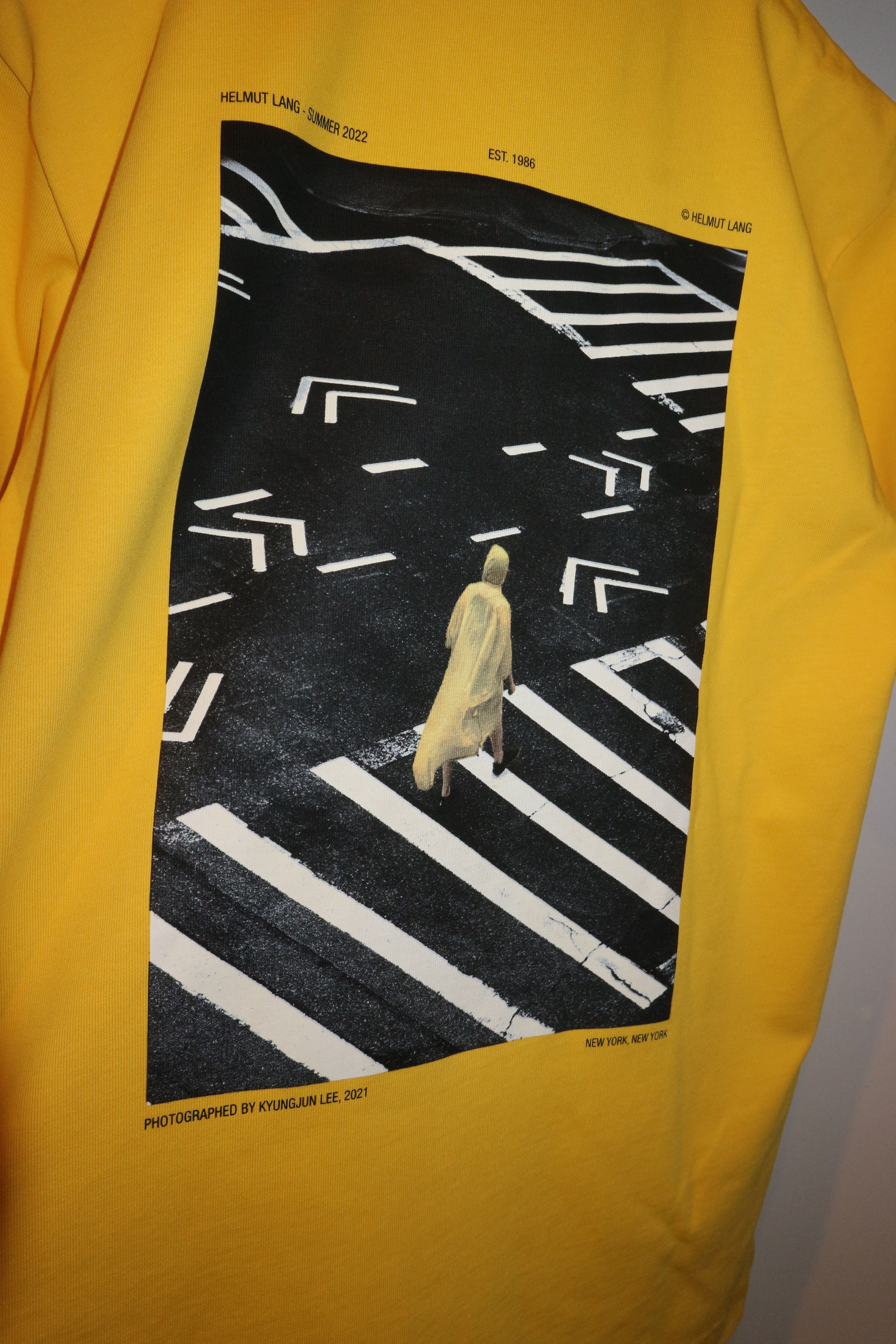 Helmut Lang NYC logo tshirt Size US S / EU 44-46 / 1 - 11 Thumbnail