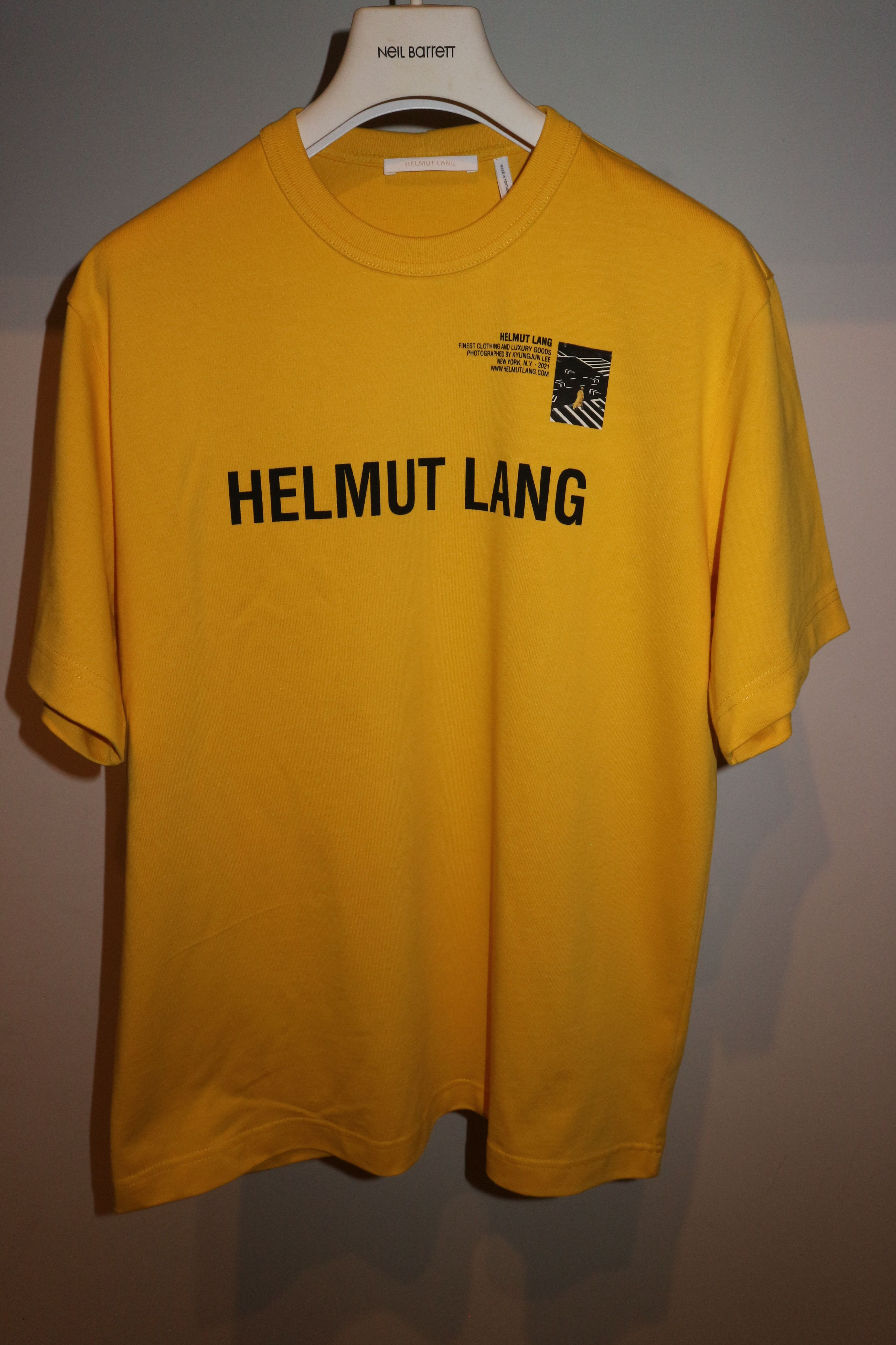 Helmut Lang NYC logo tshirt Size US S / EU 44-46 / 1 - 1 Thumbnail