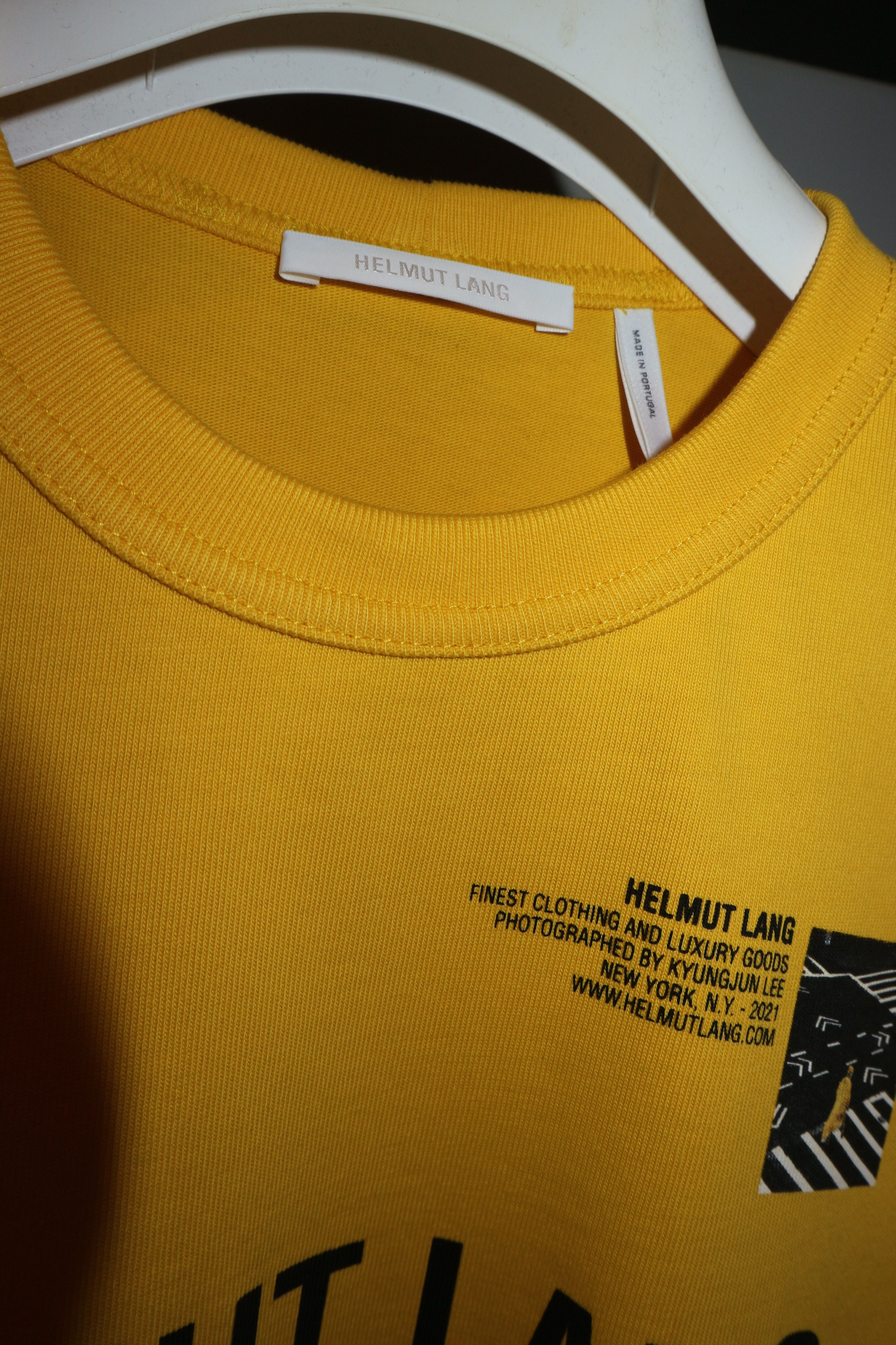 Helmut Lang NYC logo tshirt Size US S / EU 44-46 / 1 - 6 Thumbnail