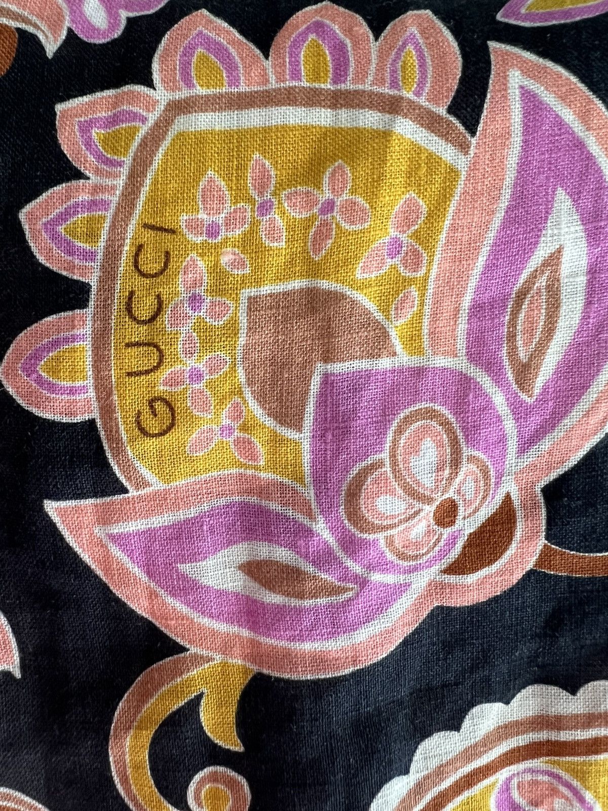 Gucci 🔥$1.3K VALUE🔥 Gucci Signature Paisley Floral Print Shirt Size US S / EU 44-46 / 1 - 6 Thumbnail