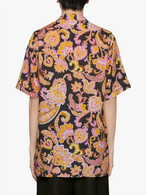 Gucci 🔥$1.3K VALUE🔥 Gucci Signature Paisley Floral Print Shirt Size US S / EU 44-46 / 1 - 10 Thumbnail