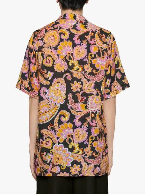 Gucci 🔥$1.3K VALUE🔥 Gucci Signature Paisley Floral Print Shirt Size US S / EU 44-46 / 1 - 10 Preview