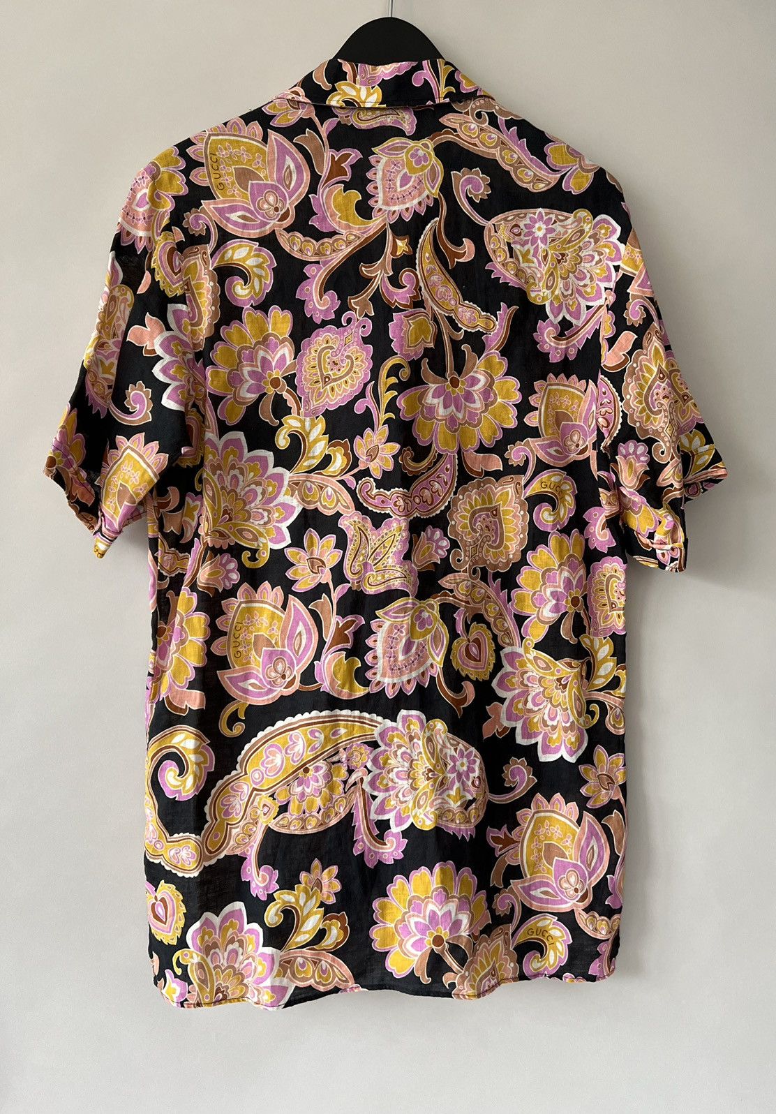 Gucci 🔥$1.3K VALUE🔥 Gucci Signature Paisley Floral Print Shirt Size US S / EU 44-46 / 1 - 3 Thumbnail