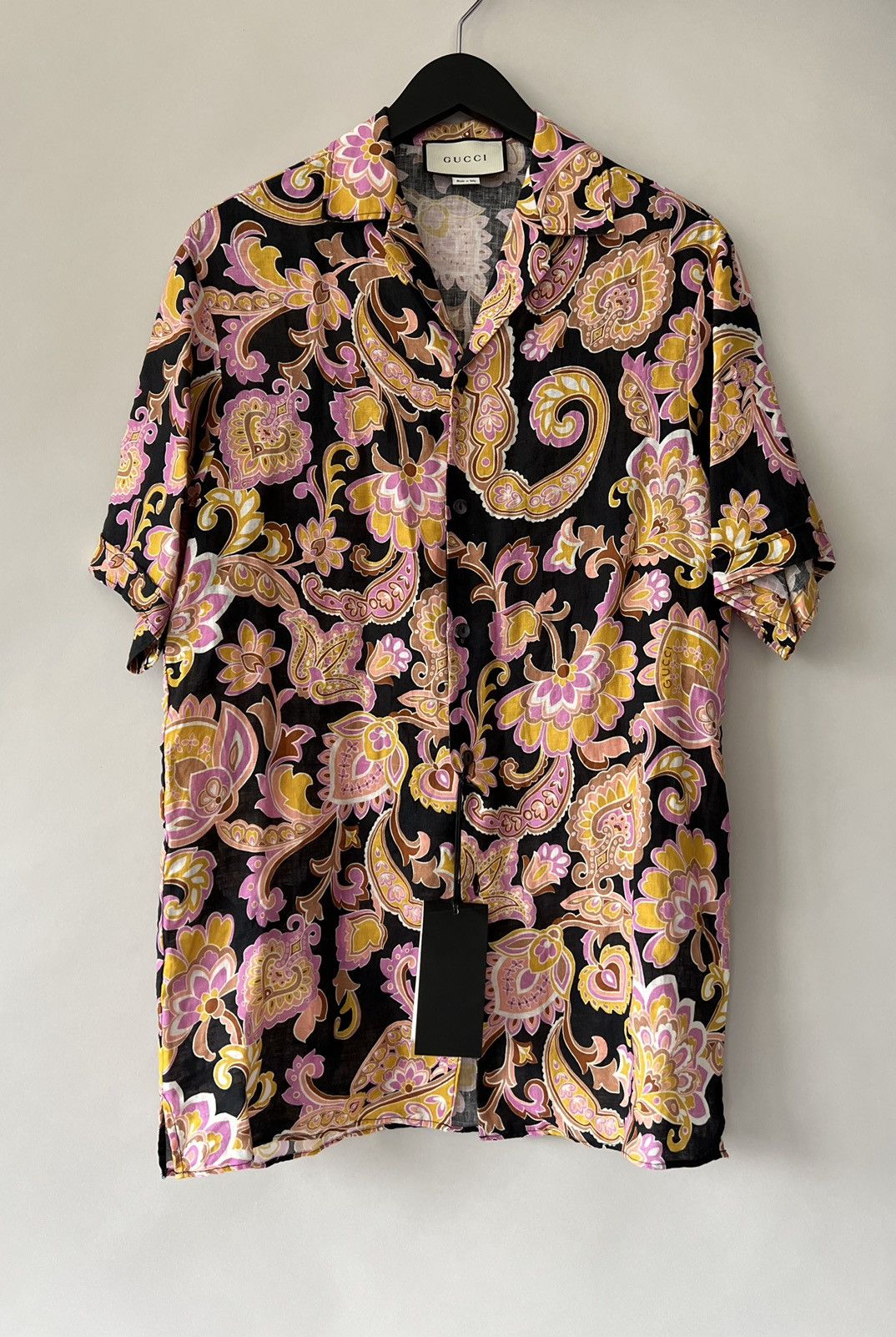 Gucci 🔥$1.3K VALUE🔥 Gucci Signature Paisley Floral Print Shirt Size US S / EU 44-46 / 1 - 2 Thumbnail