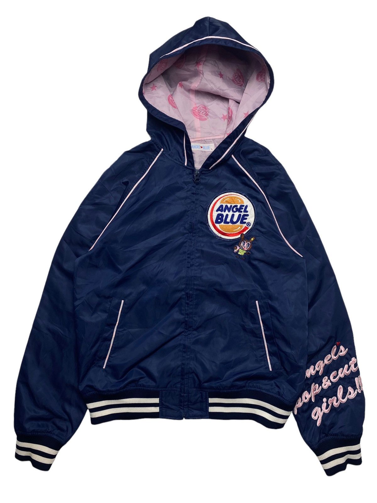 Hysteric Glamour 2000s Angel Blue - Burger King Lightweight Jacket Size US M / EU 48-50 / 2 - 1 Thumbnail