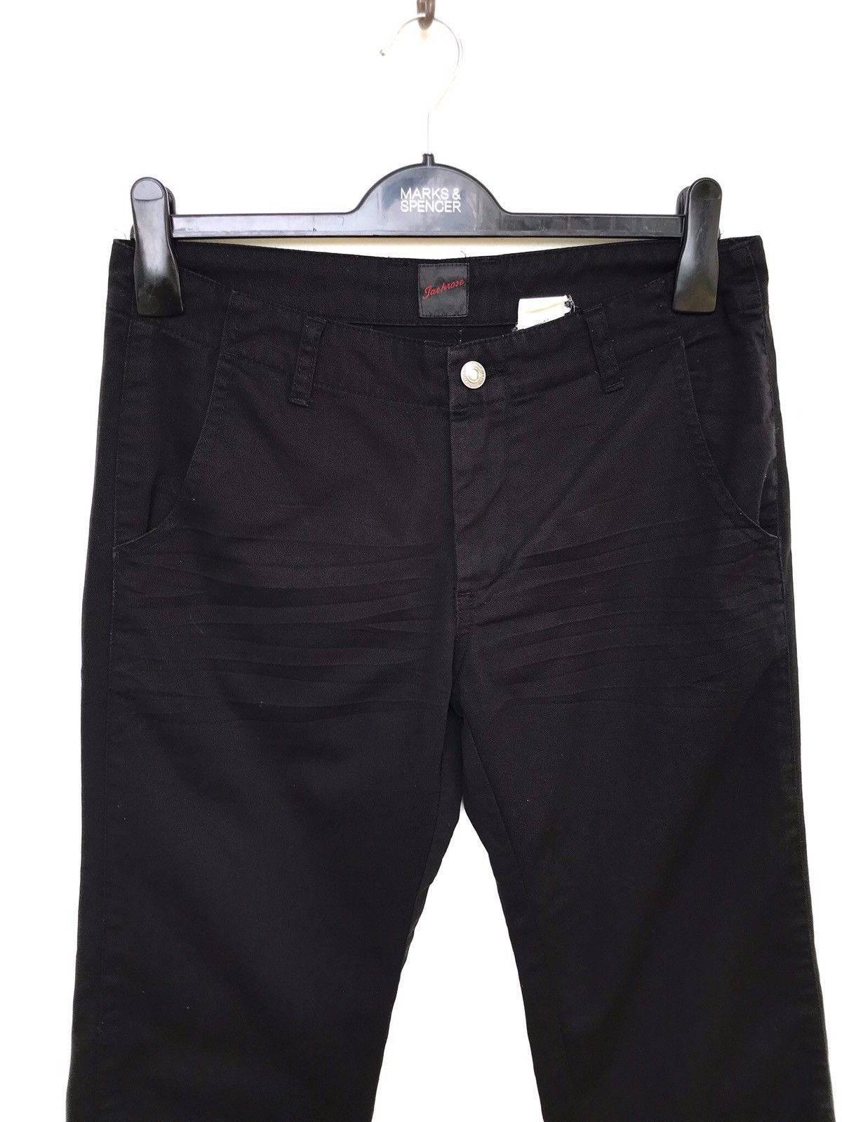 JACKROSE × Japanese Brand Japanese Brand Jack Rose Black Trousers Pants Size US 30 / EU 46 - 4 Thumbnail