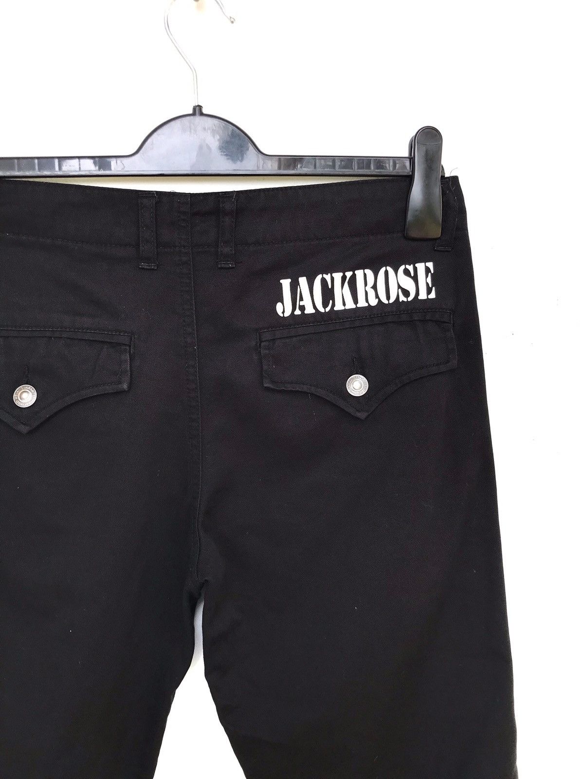JACKROSE × Japanese Brand Japanese Brand Jack Rose Black Trousers Pants Size US 30 / EU 46 - 2 Thumbnail