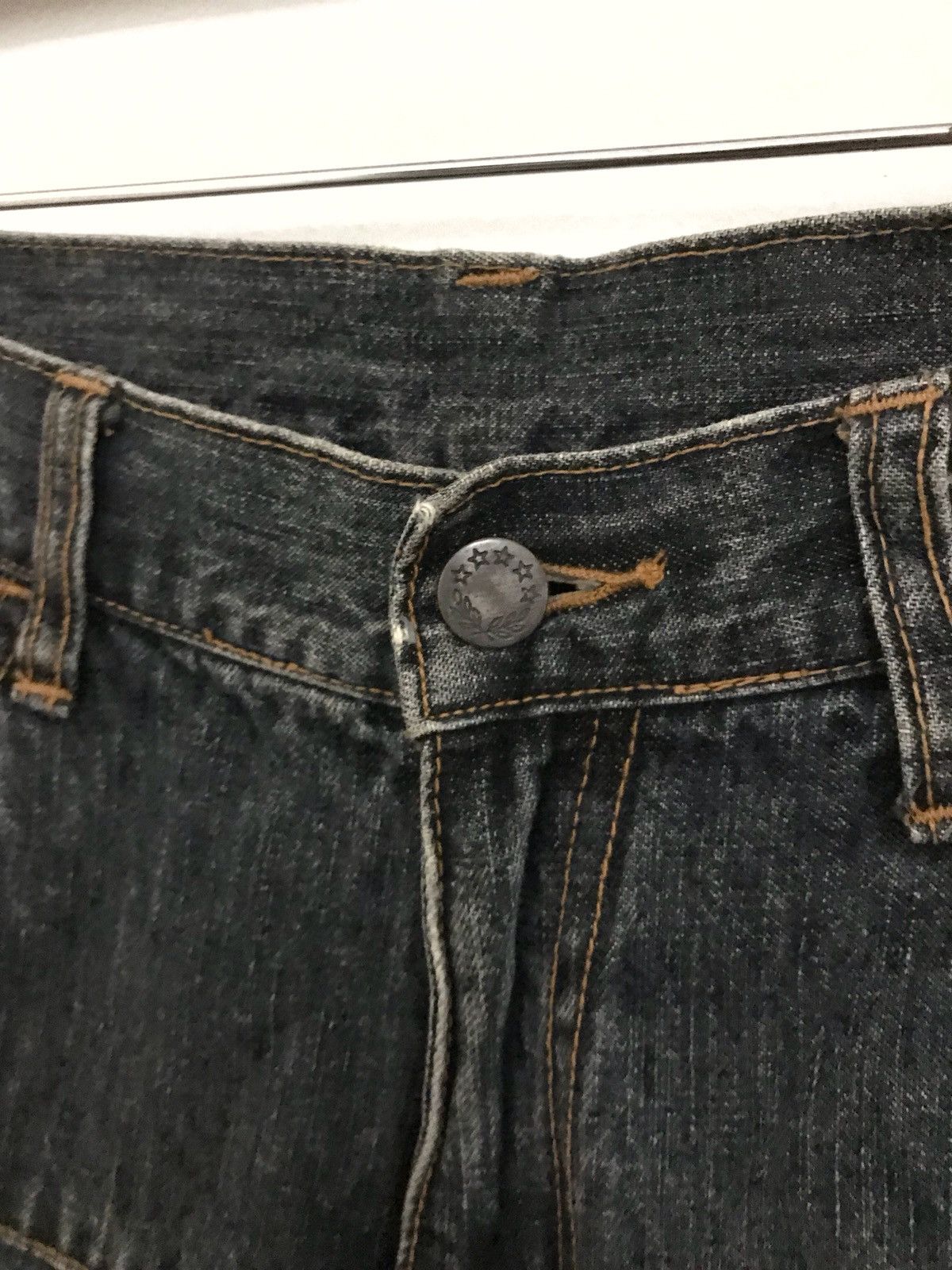 Designer × Japanese Brand Japanese Attachable Denim Design Pants Streetwear Fashion Size US 27 - 7 Thumbnail