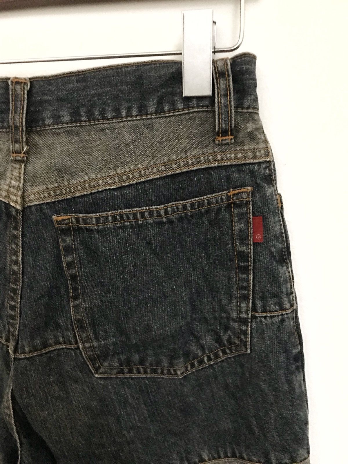 Designer × Japanese Brand Japanese Attachable Denim Design Pants Streetwear Fashion Size US 27 - 6 Thumbnail
