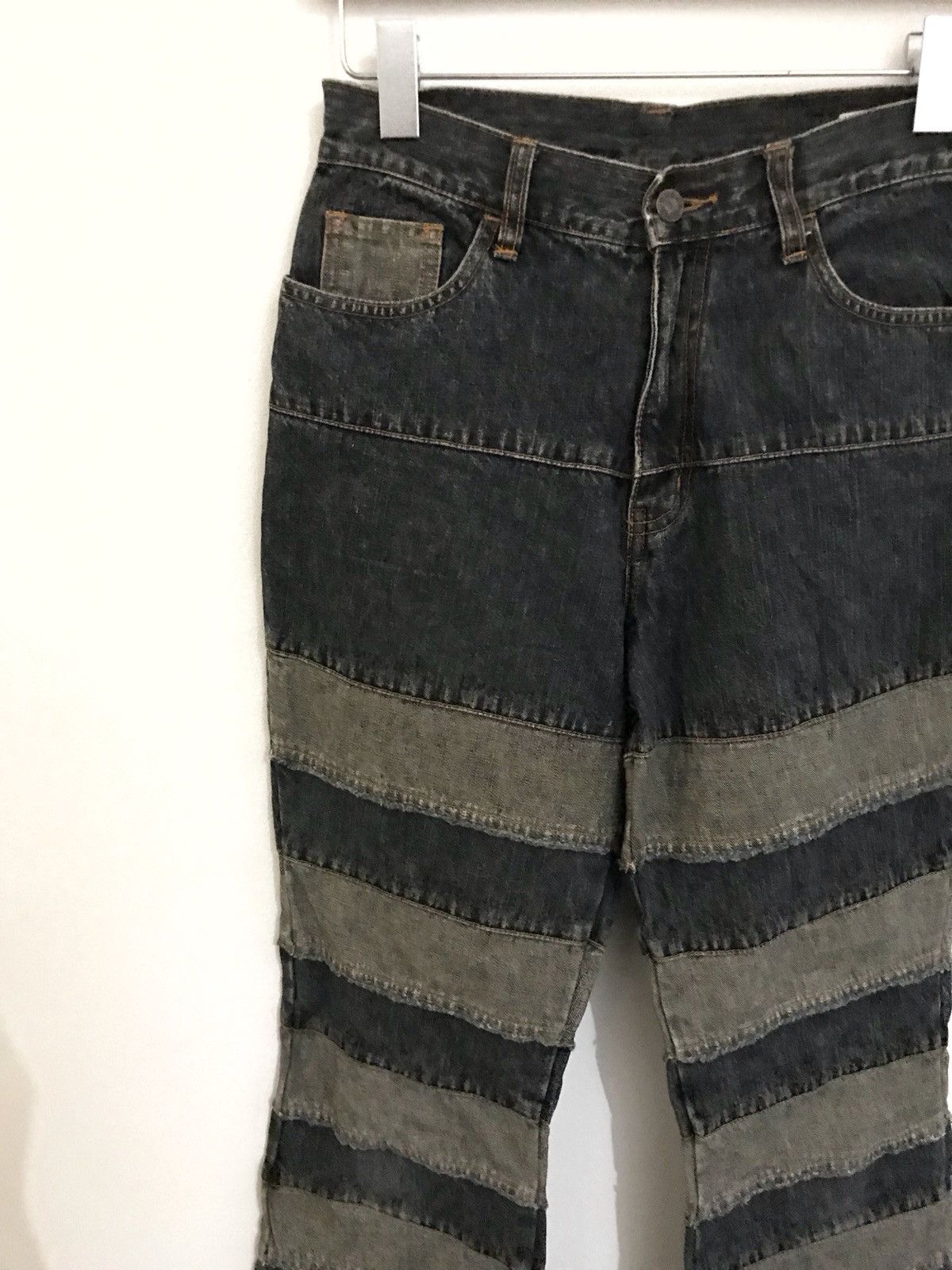 Designer × Japanese Brand Japanese Attachable Denim Design Pants Streetwear Fashion Size US 27 - 4 Thumbnail