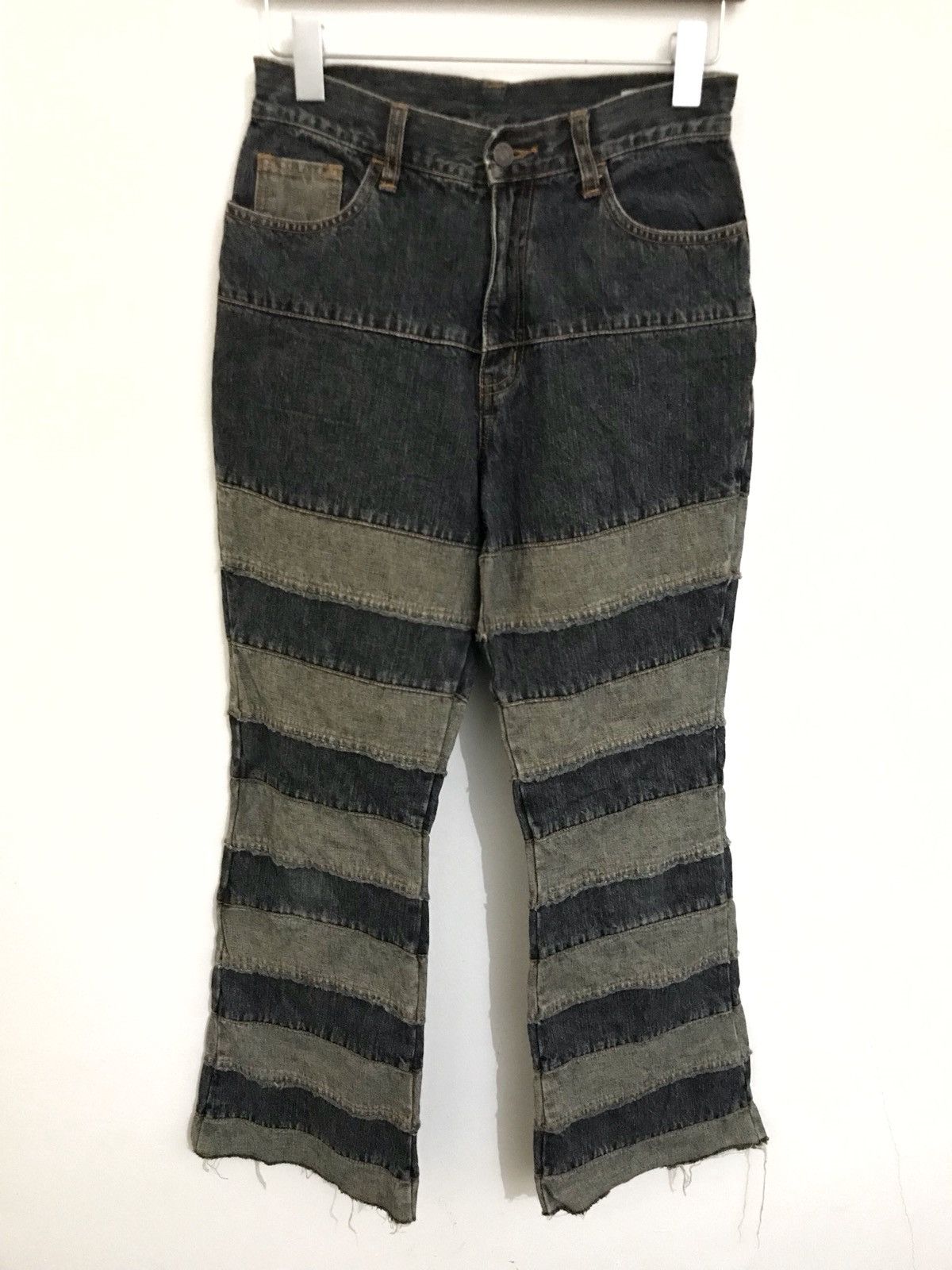 Designer × Japanese Brand Japanese Attachable Denim Design Pants Streetwear Fashion Size US 27 - 2 Thumbnail
