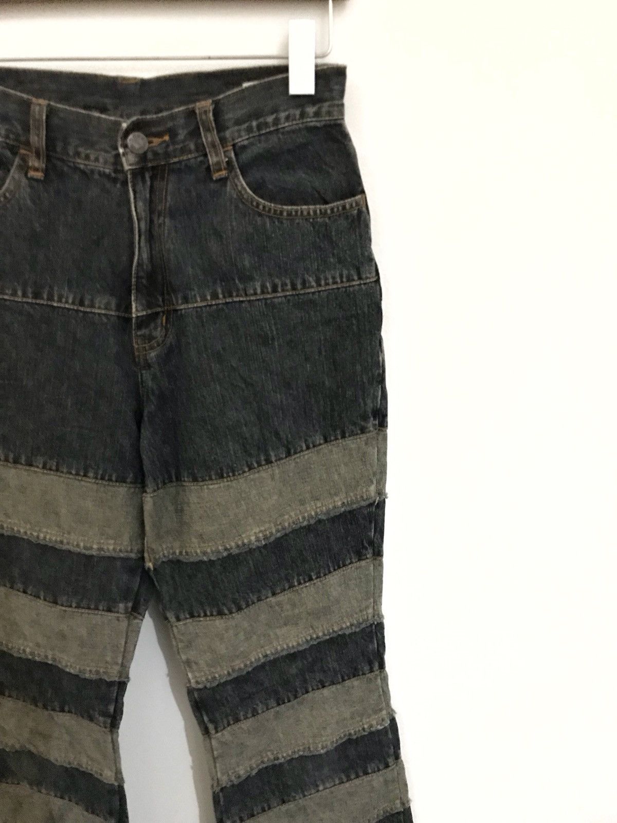 Designer × Japanese Brand Japanese Attachable Denim Design Pants Streetwear Fashion Size US 27 - 3 Thumbnail