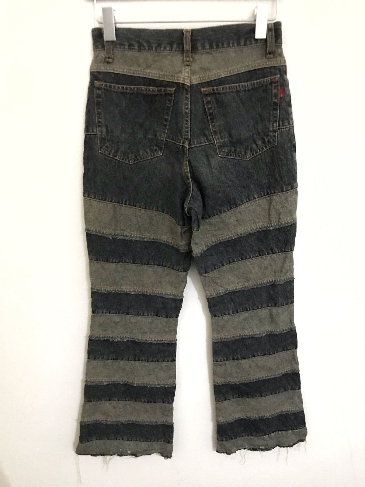 Designer × Japanese Brand Japanese Attachable Denim Design Pants Streetwear Fashion Size US 27 - 1 Thumbnail