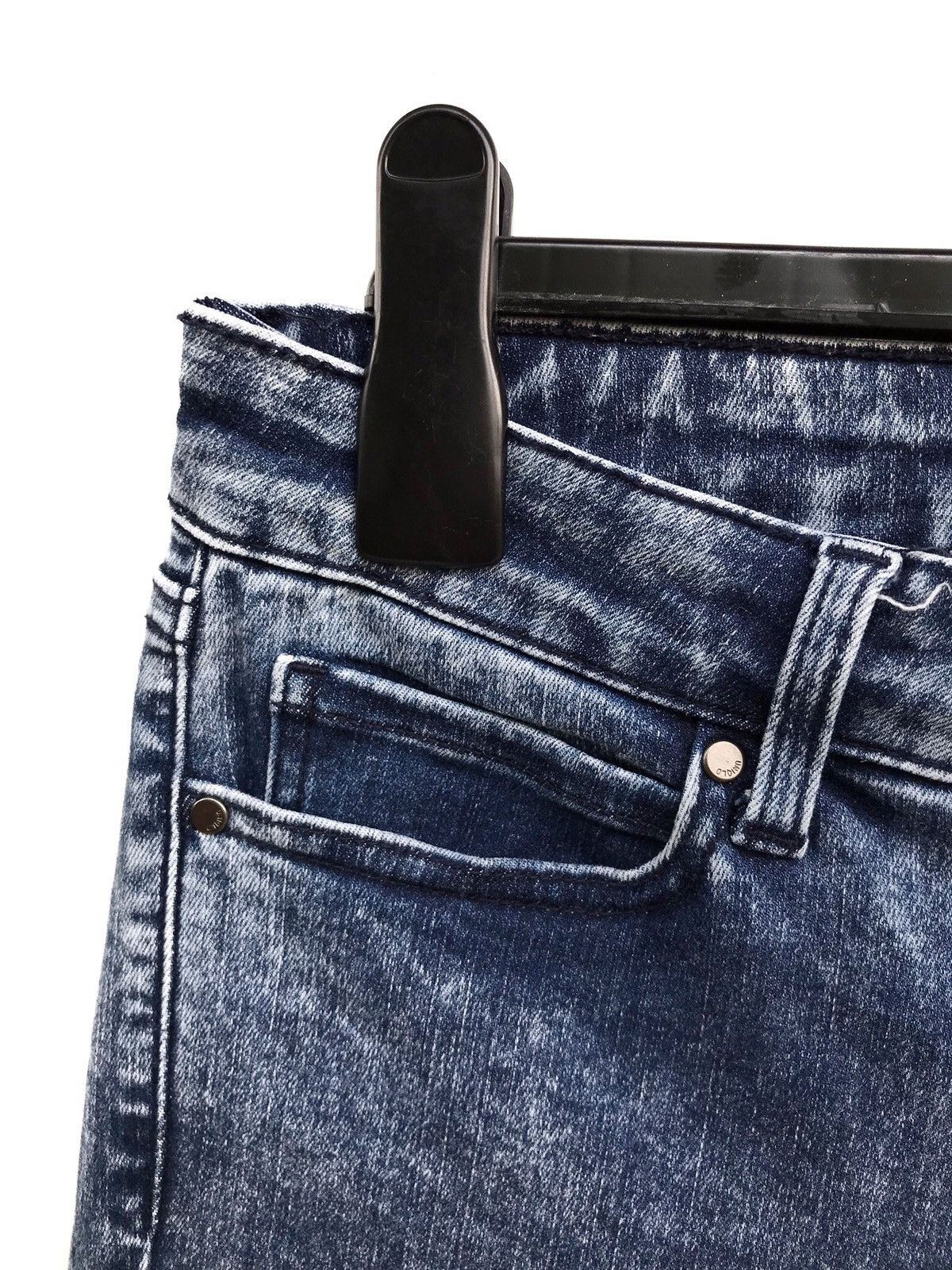 Uniqlo Uniqlo Acid Wash Skinny Tapered Middle Rise Ultra Stretch Size US 28 / EU 44 - 7 Thumbnail