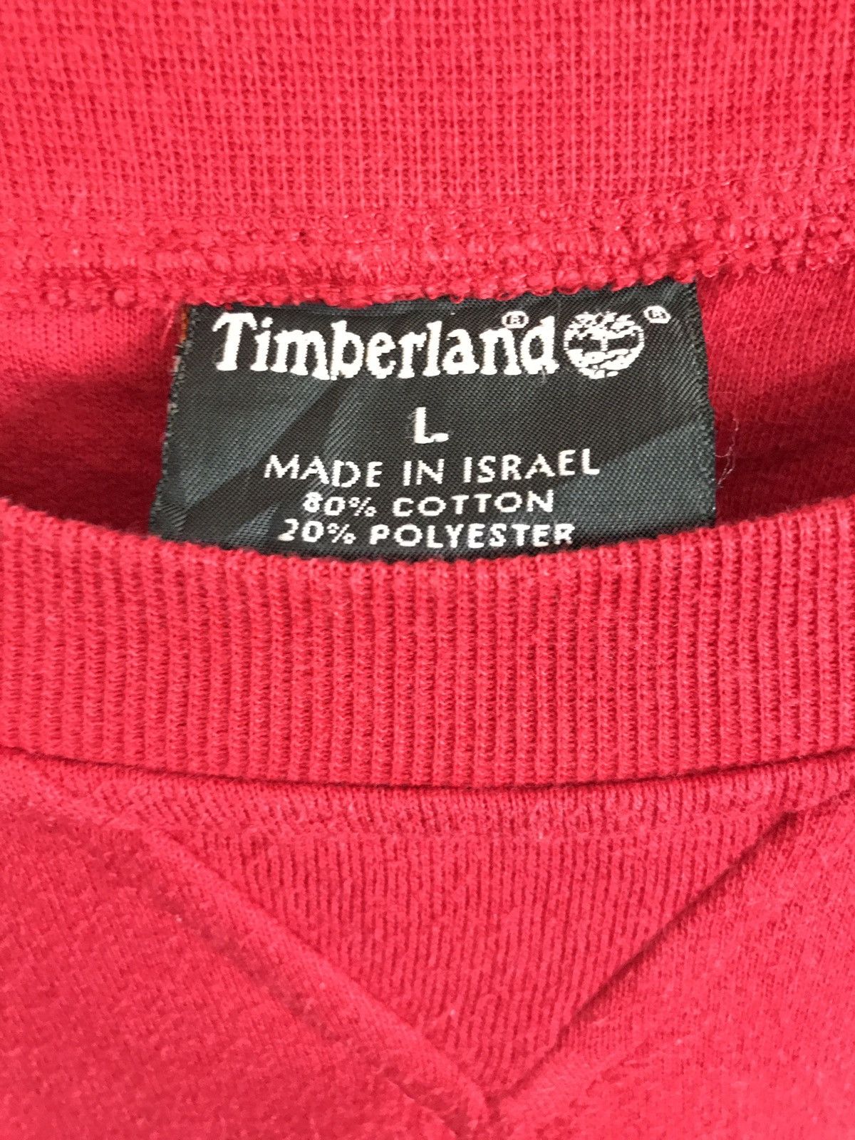 Timberland Timberland Front Logo Crewneck Sweatshirt Size US L / EU 52-54 / 3 - 4 Thumbnail