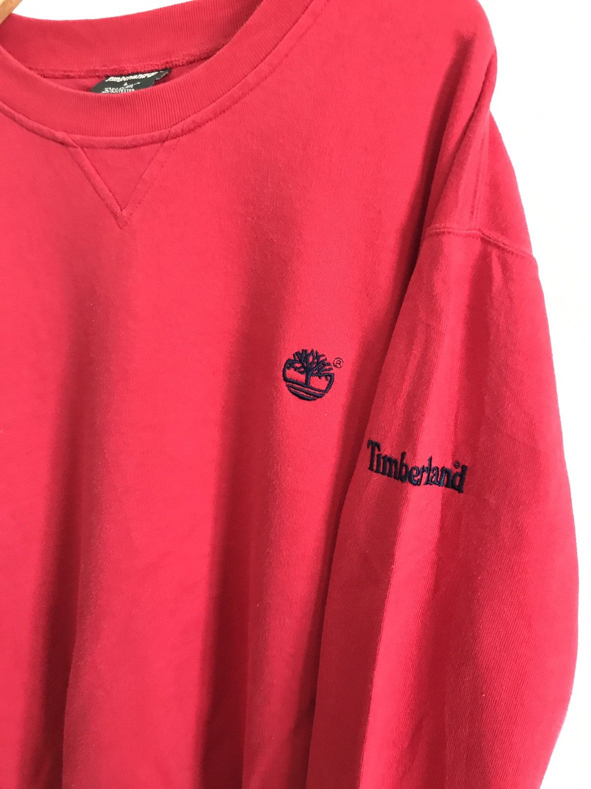 Timberland Timberland Front Logo Crewneck Sweatshirt Size US L / EU 52-54 / 3 - 3 Thumbnail