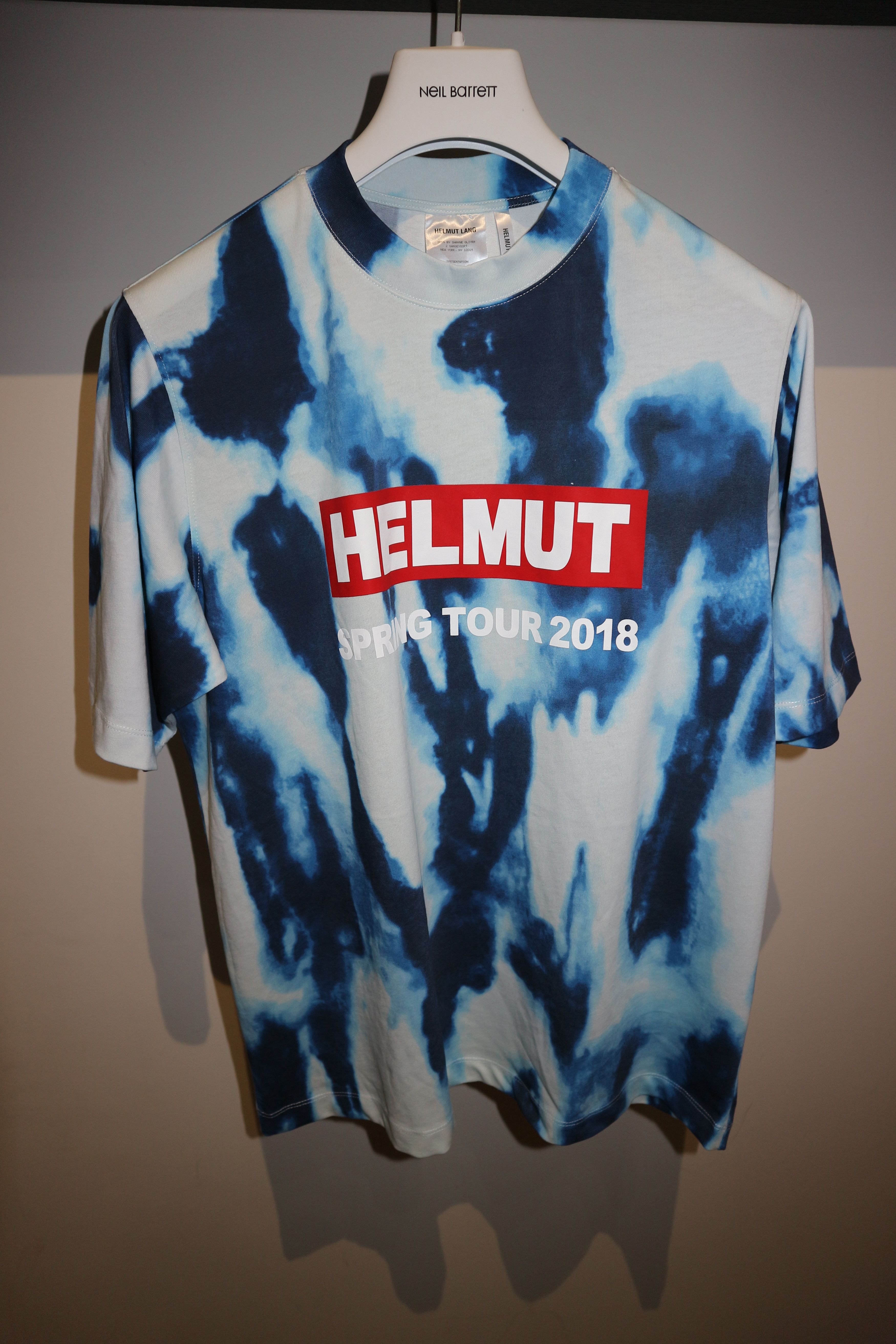 Helmut Lang Spring tour 2018 logo t-shirt Size US L / EU 52-54 / 3 - 1 Thumbnail