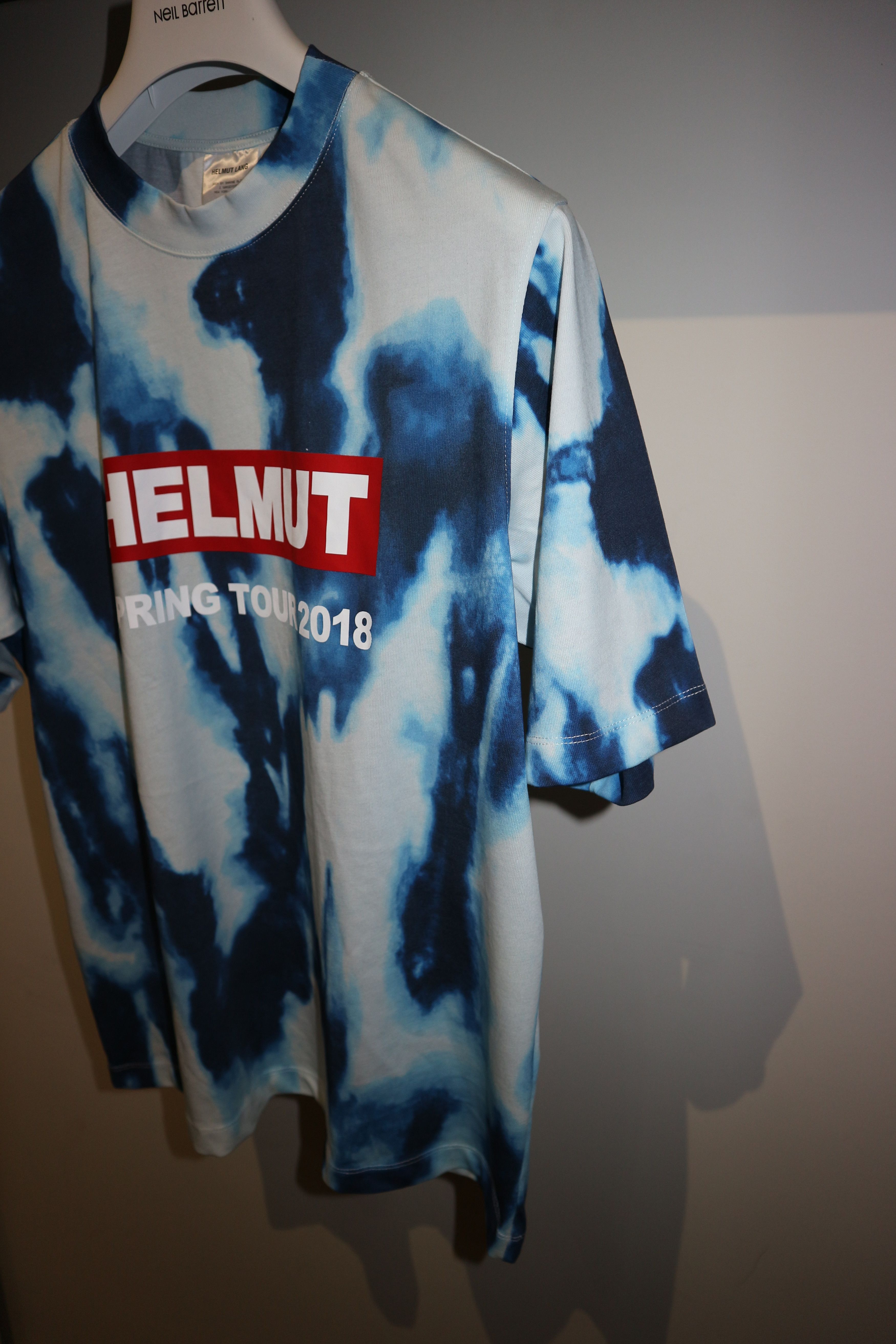 Helmut Lang Spring tour 2018 logo t-shirt Size US L / EU 52-54 / 3 - 3 Thumbnail