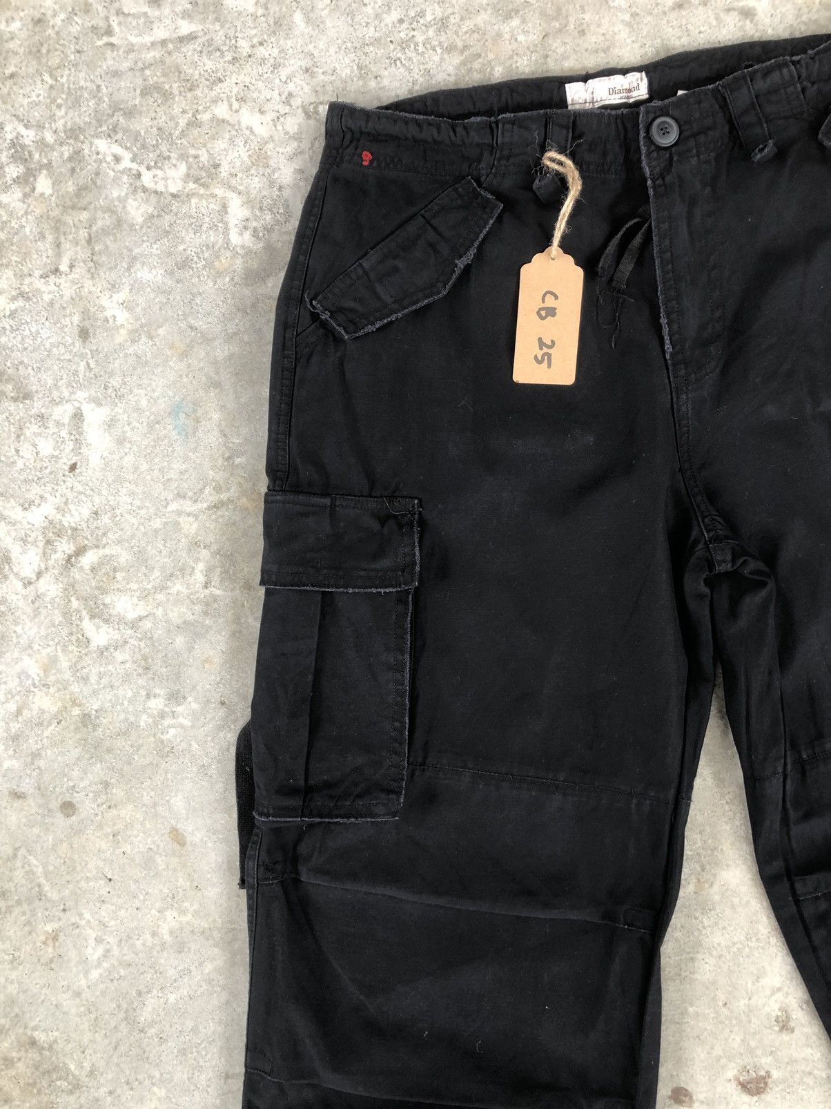 Seditionaries Diamond Homme Parachute Cargo Pants Multipocket Bondage Size US 34 / EU 50 - 6 Thumbnail