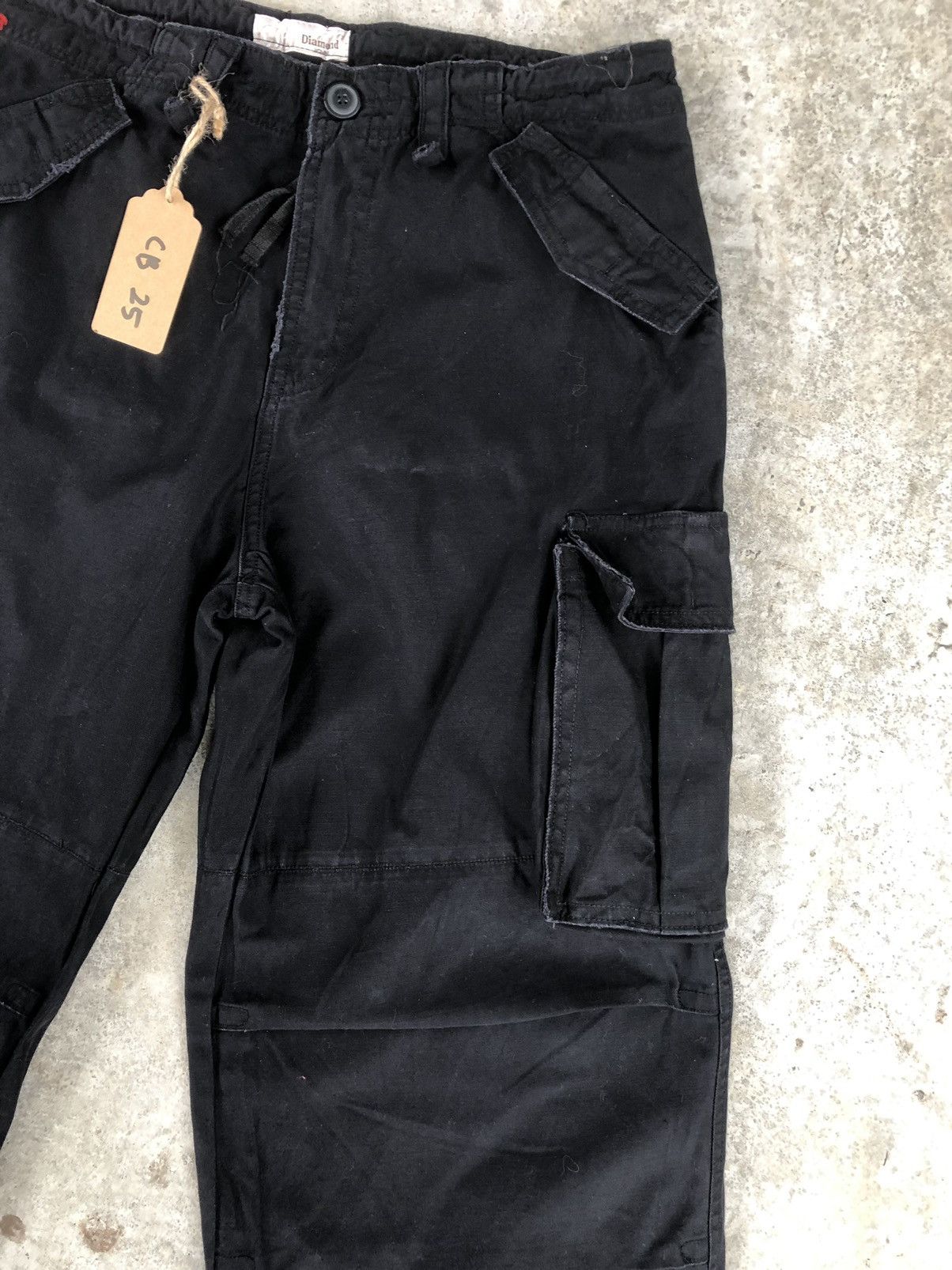 Seditionaries Diamond Homme Parachute Cargo Pants Multipocket Bondage Size US 34 / EU 50 - 7 Thumbnail