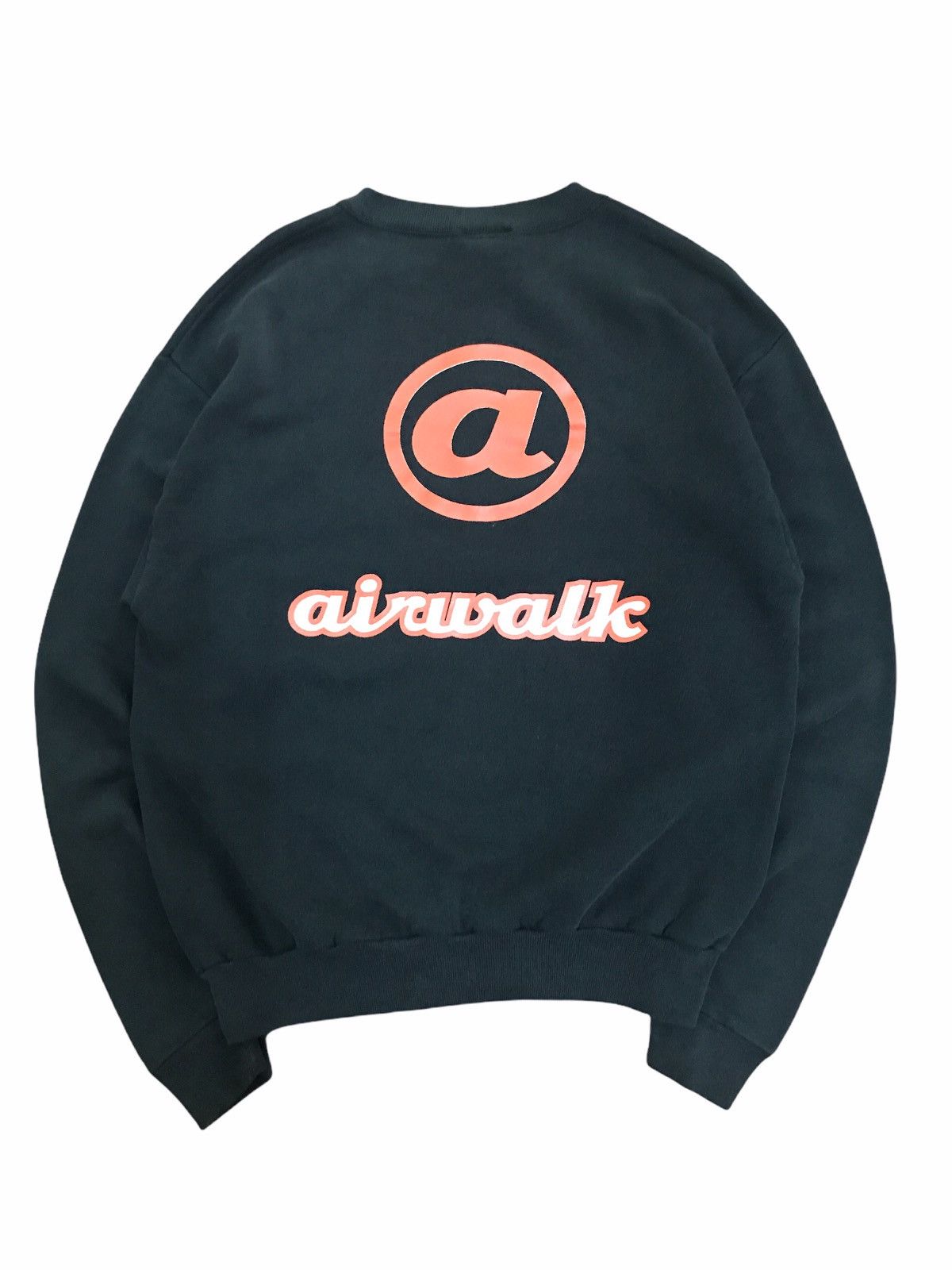 Airwalk Vintage Sun Faded Airwalk Sweatshirt Big Logo Skateboard Size US M / EU 48-50 / 2 - 1 Thumbnail