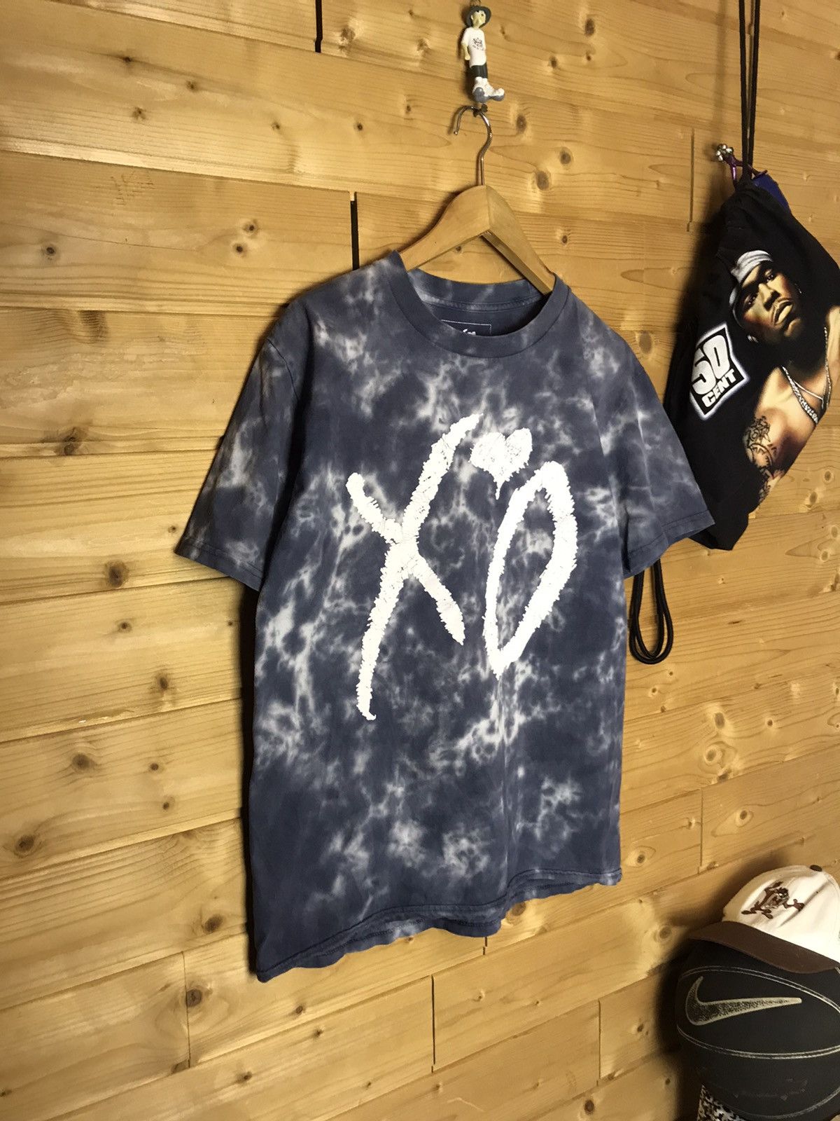 The Weeknd XO tik tok wave tie dye t-shirt
