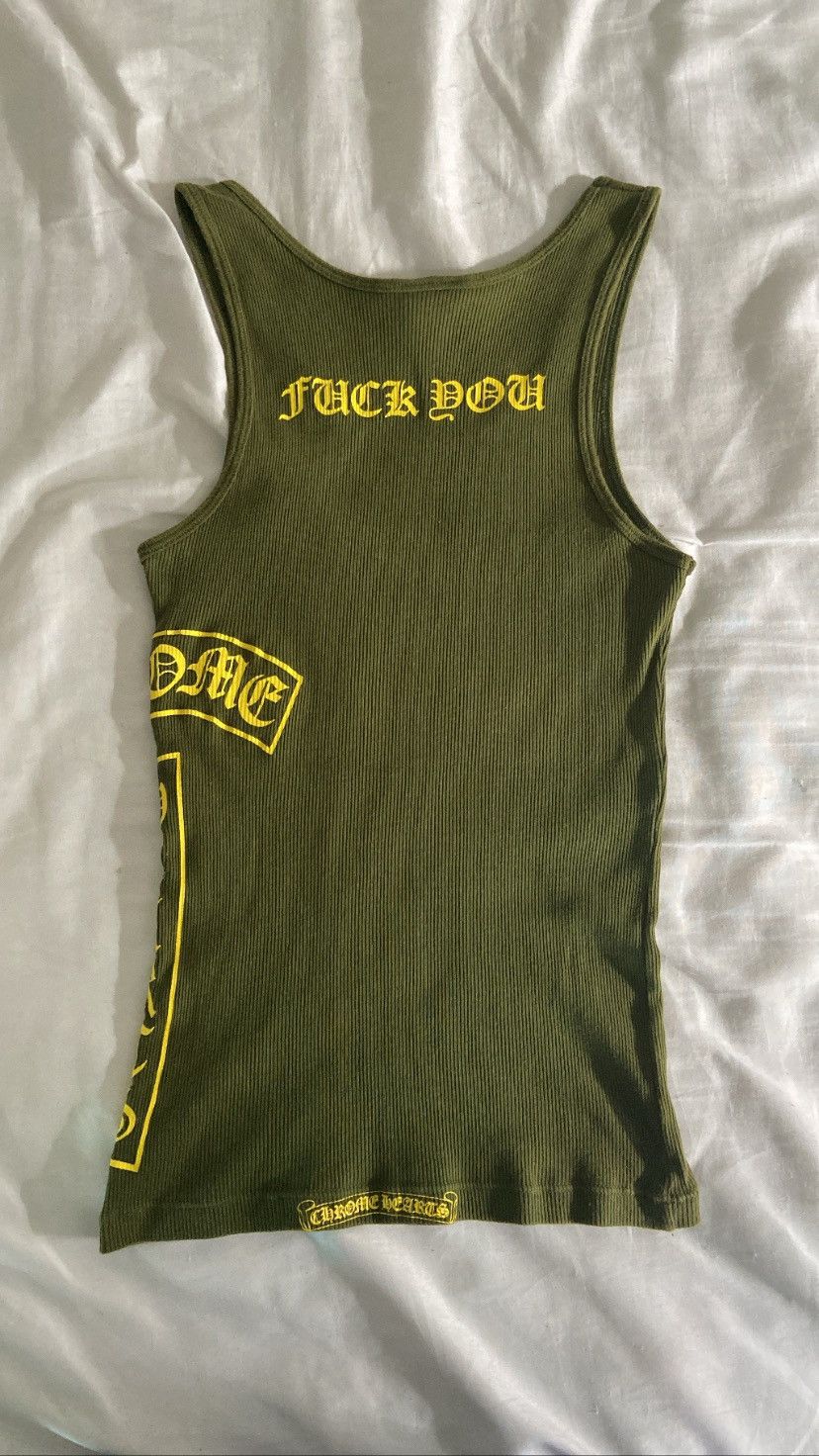 rare Chrome Hearts Tank Top