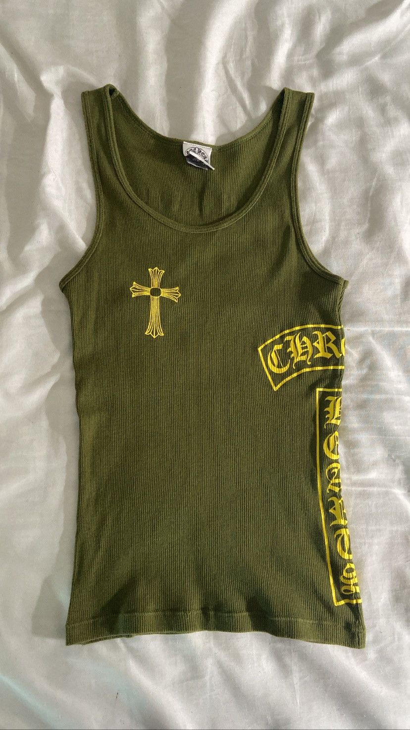 CHROME HEARTS LOS ANGELES LOGO RIB TANK – OBTAIND