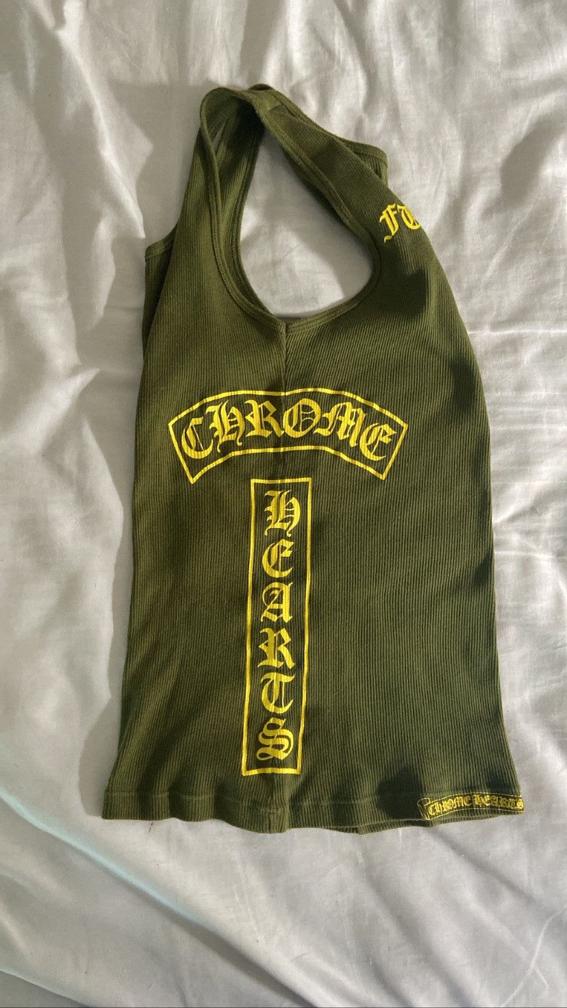 トップス chrome hearts CH plus backlogo tanktop chrome hearts vintage tank top | eBay