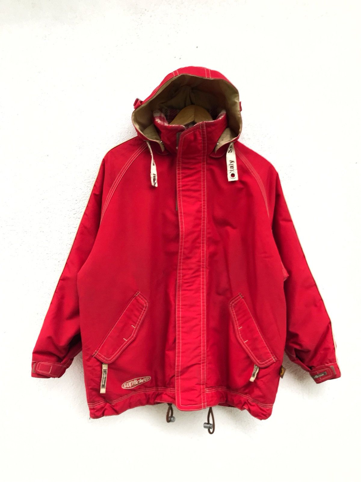 Ellesse Vintage Ellesse Goldwin Sunflower Hoodie Ski Winter Jacket Size US M / EU 48-50 / 2 - 2 Thumbnail