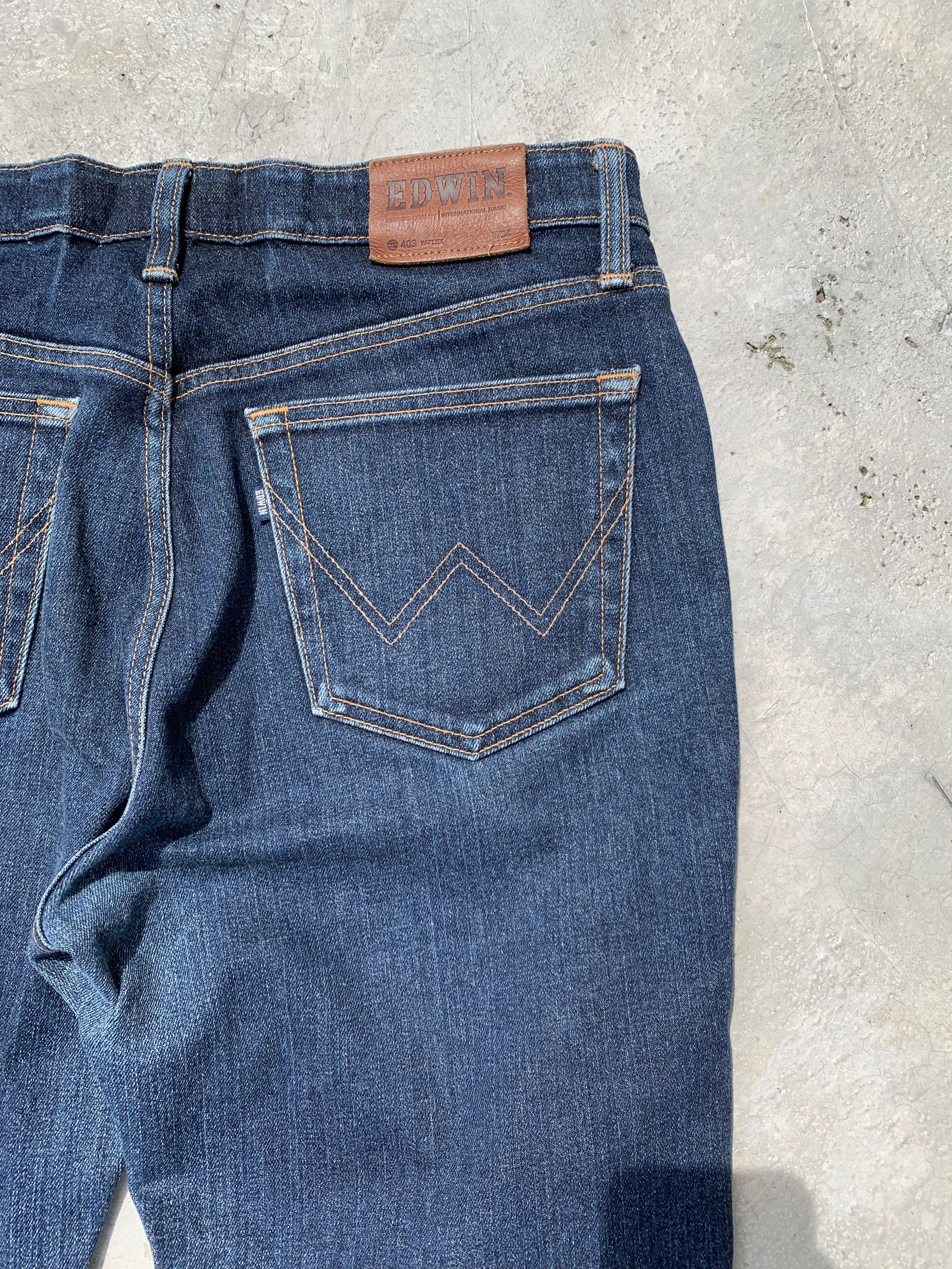 Edwin Vintage Edwin Flex Stretchable Blue Jeans Size US 33 - 9 Thumbnail