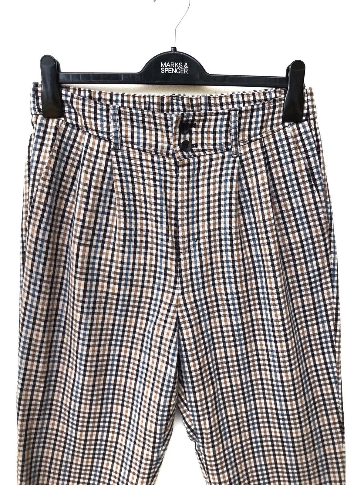 Japanese Brand Japanese Brand Lepsim Checkered Houndstooth Cotton Pants Size US 27 - 3 Thumbnail