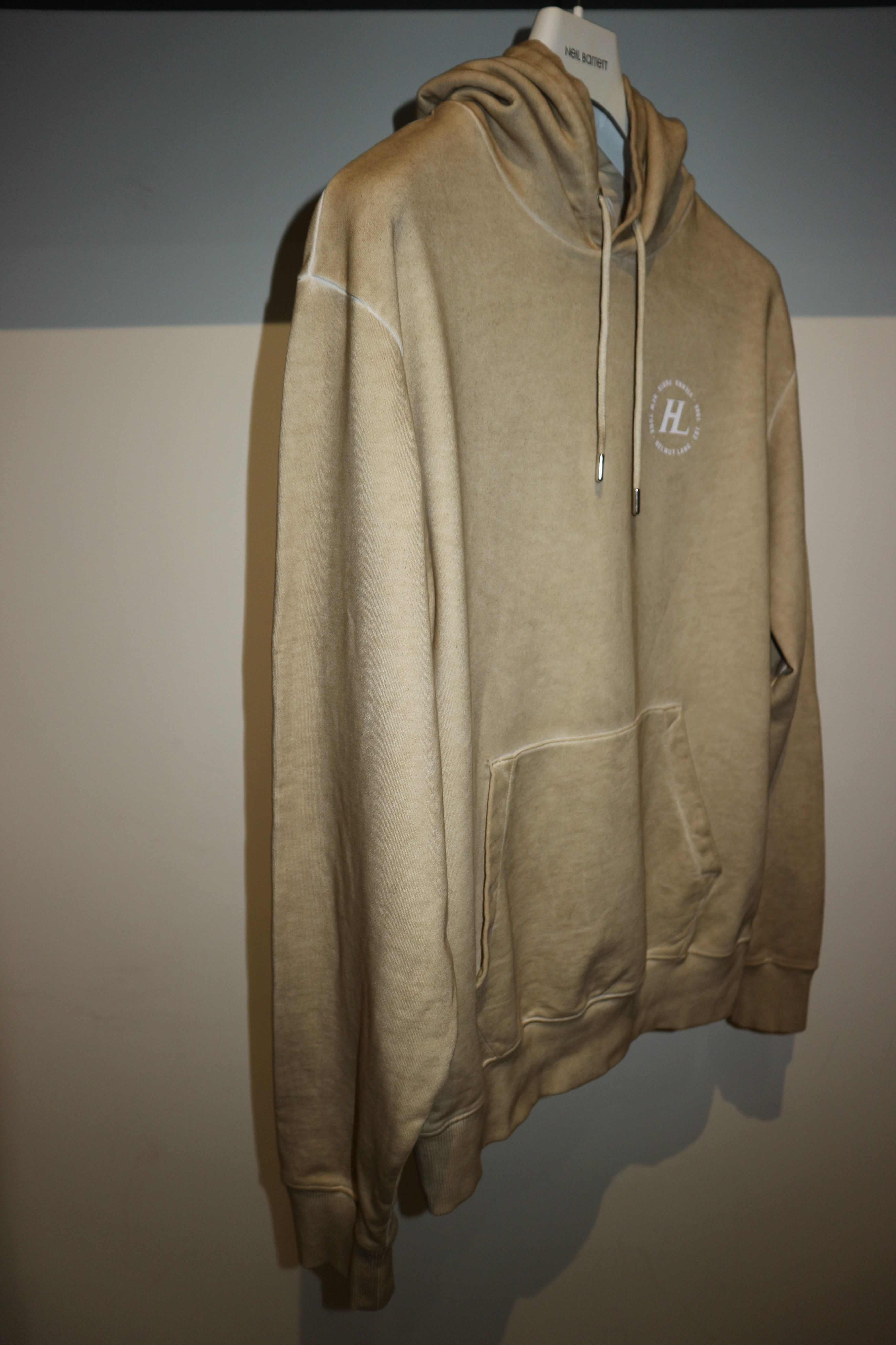 Helmut Lang Dyed beige hoodie Size US S / EU 44-46 / 1 - 6 Thumbnail