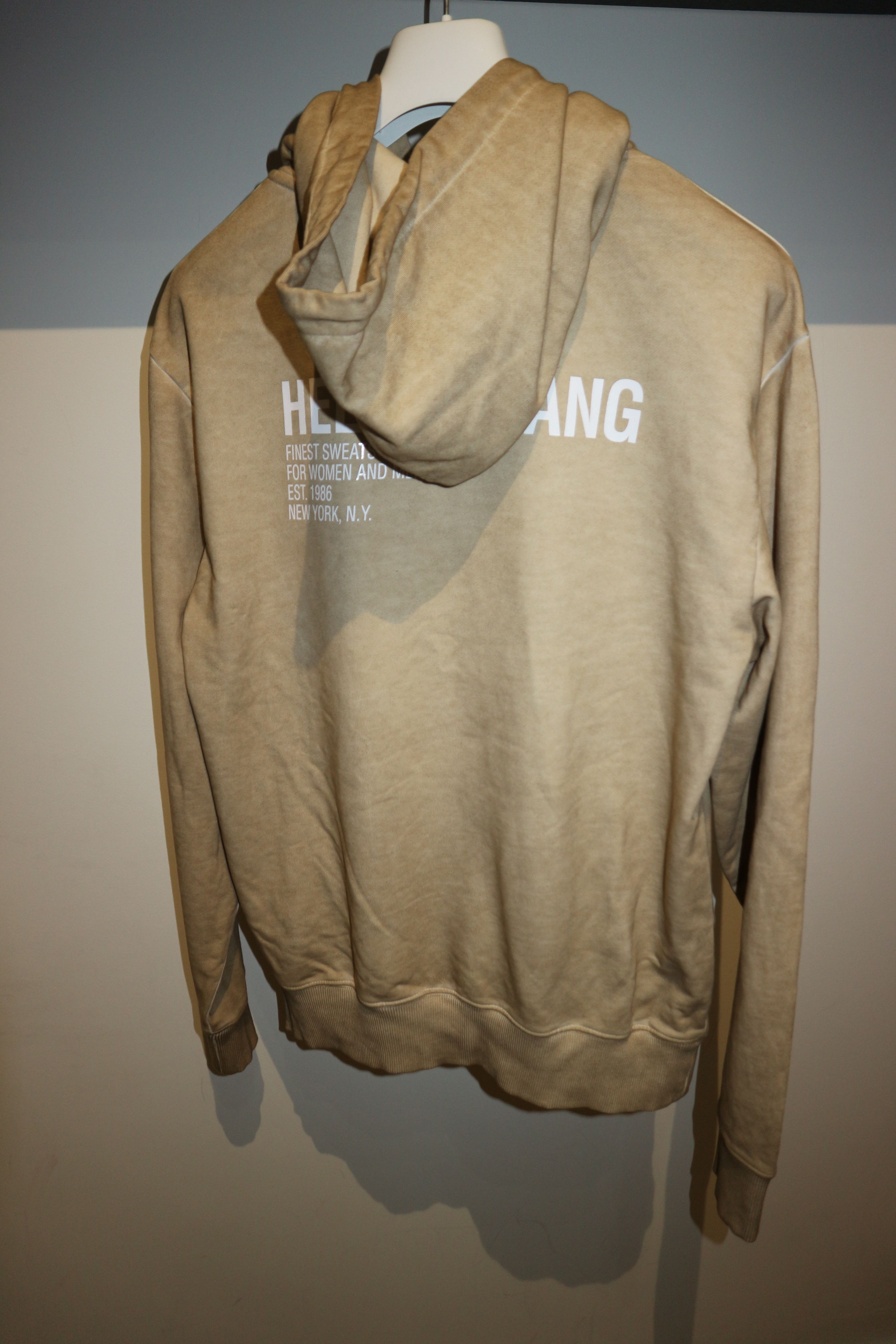 Helmut Lang Dyed beige hoodie Size US S / EU 44-46 / 1 - 8 Thumbnail