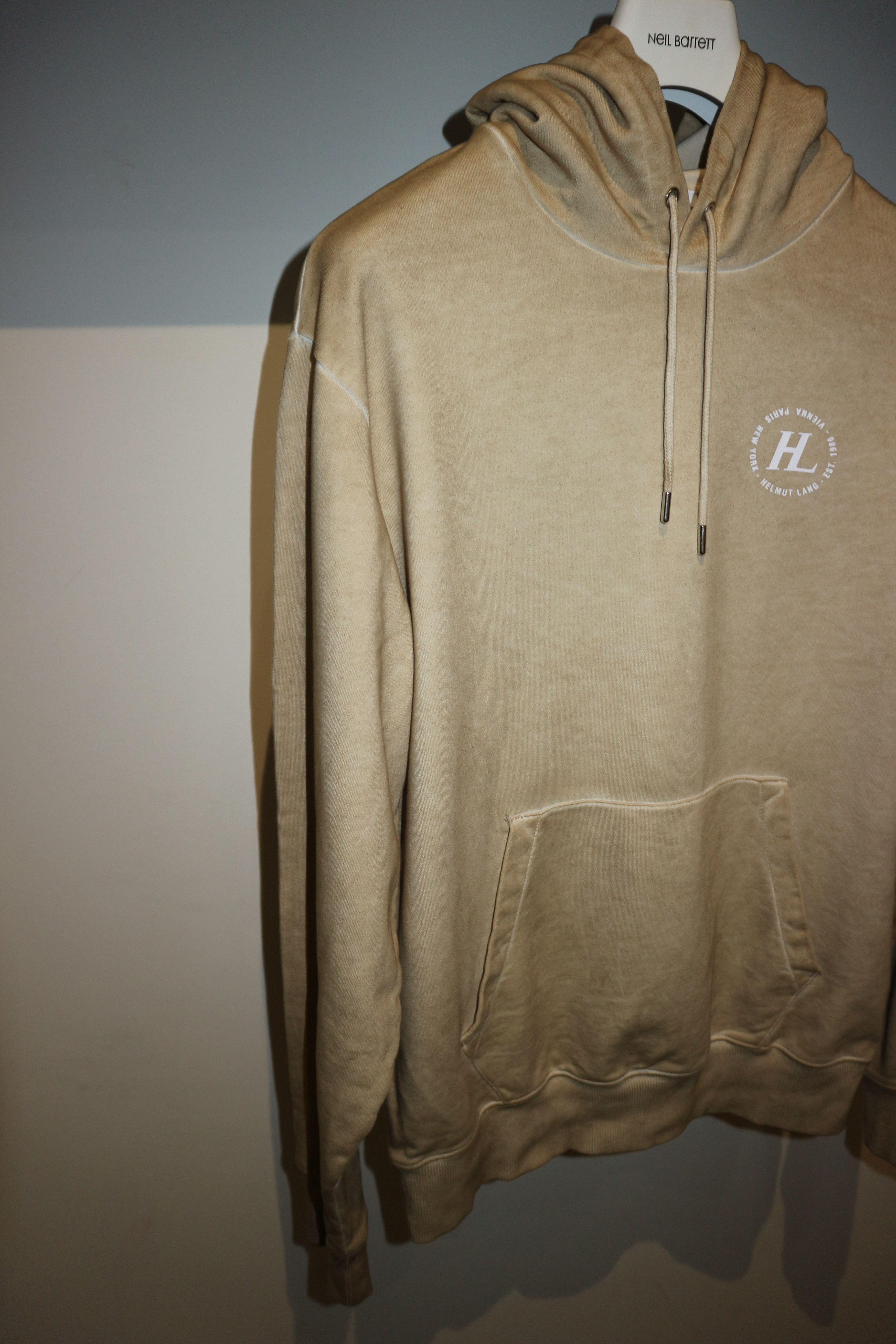Helmut Lang Dyed beige hoodie Size US S / EU 44-46 / 1 - 2 Thumbnail