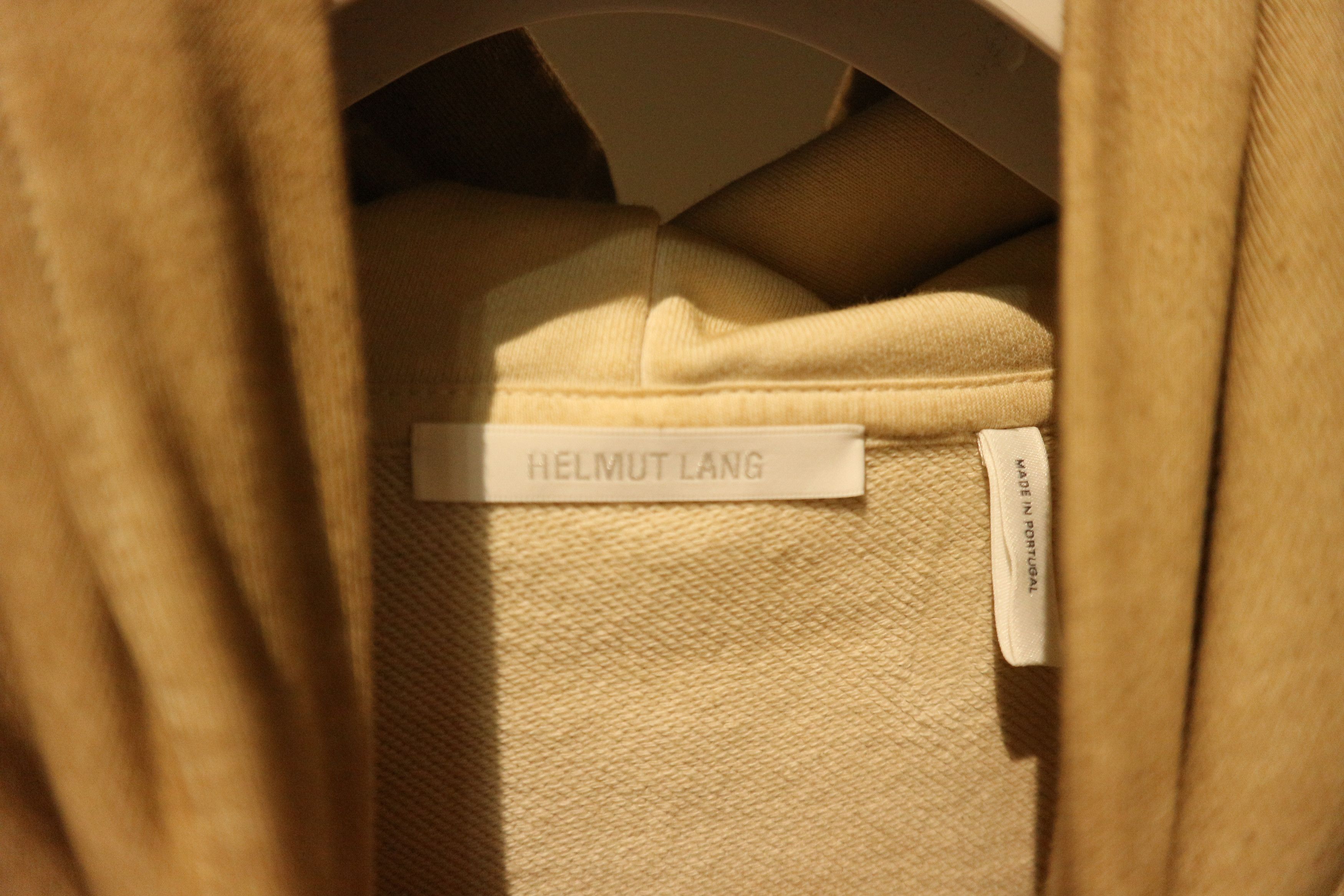 Helmut Lang Dyed beige hoodie Size US S / EU 44-46 / 1 - 5 Thumbnail