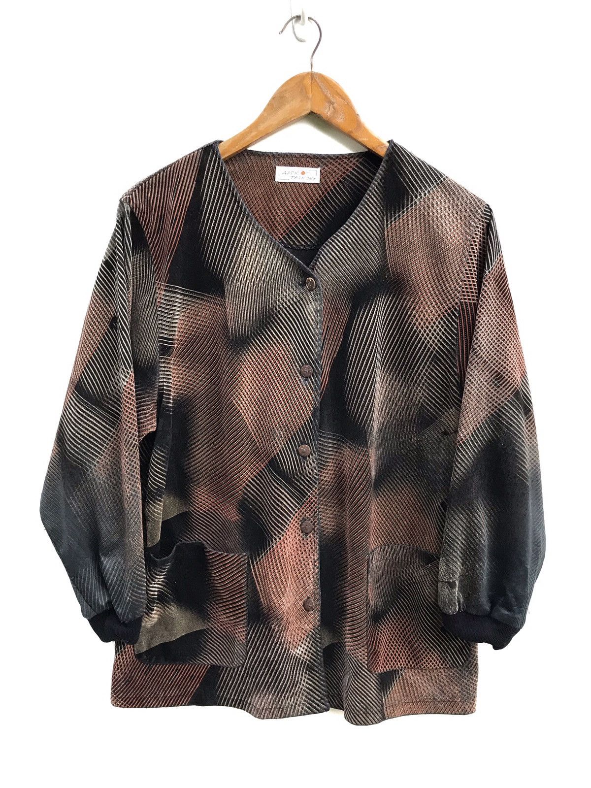 image of Designer Apricot Talking Velvet Inspired By Kapital, Men's (Size Medium)