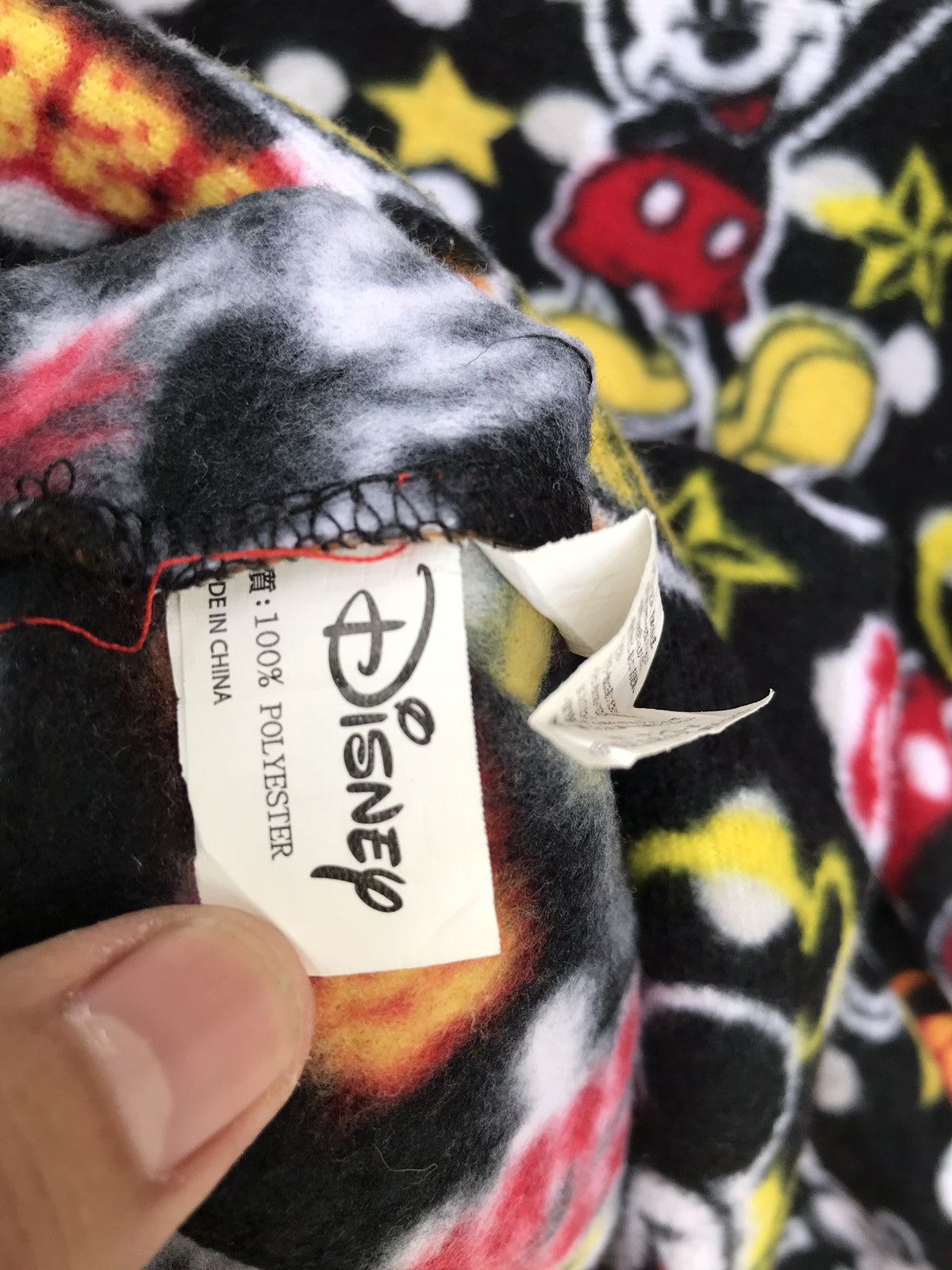 Cartoon Network × Disney × Mickey Mouse Vintage Disney Fleece Fullprint Jacket Size US S / EU 44-46 / 1 - 7 Thumbnail