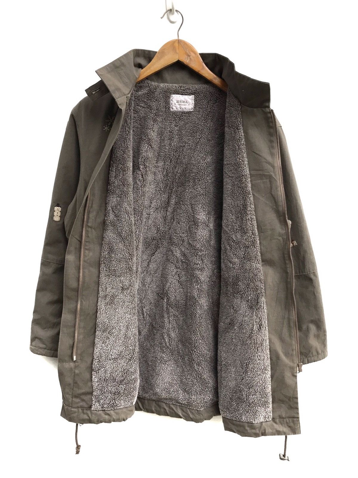 Japanese Brand Japanese Brand Hanamomen Sherpa Lining Parka Size US S / EU 44-46 / 1 - 4 Thumbnail