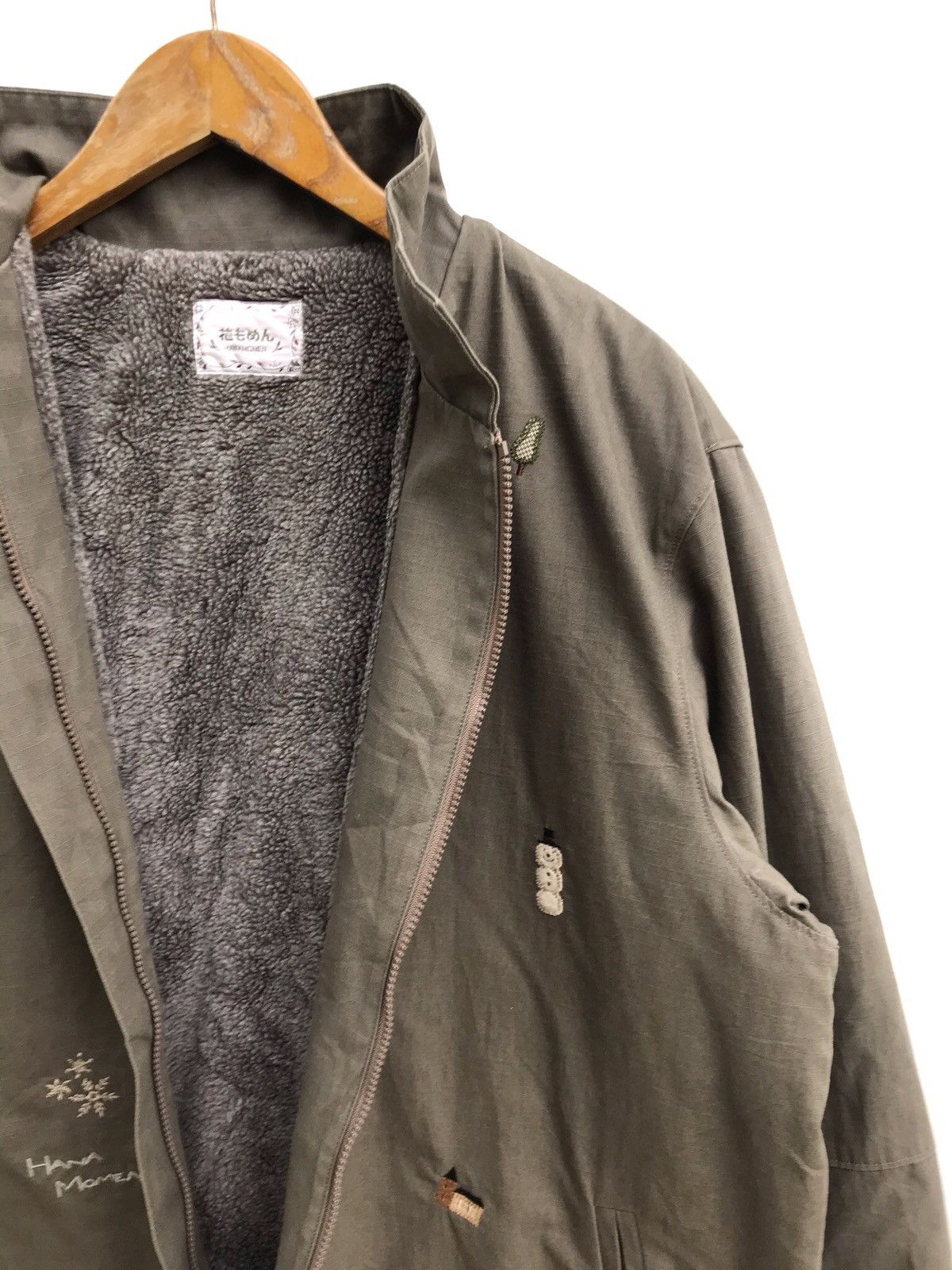 Japanese Brand Japanese Brand Hanamomen Sherpa Lining Parka Size US S / EU 44-46 / 1 - 5 Thumbnail
