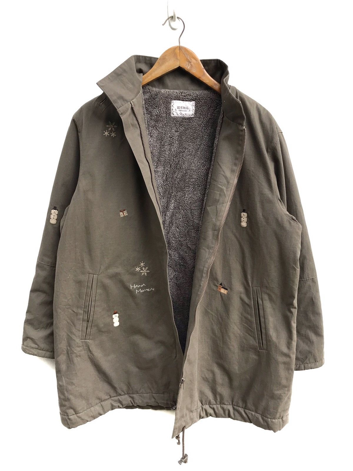 Japanese Brand Japanese Brand Hanamomen Sherpa Lining Parka Size US S / EU 44-46 / 1 - 2 Thumbnail