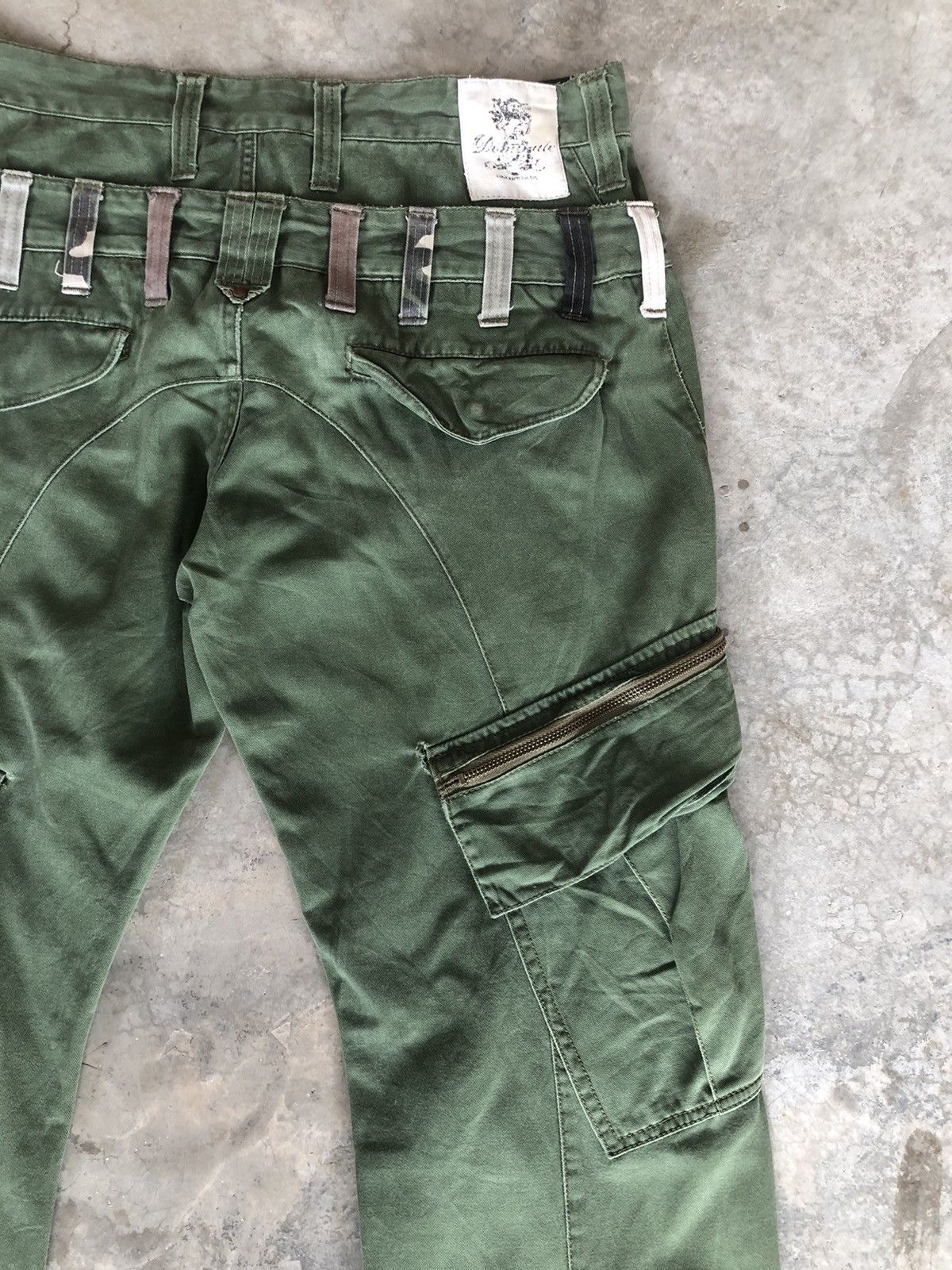 Japanese Brand Dominate Handcrafted Double Waist Cargo Pants Tactical Multi Size US 32 / EU 48 - 8 Thumbnail